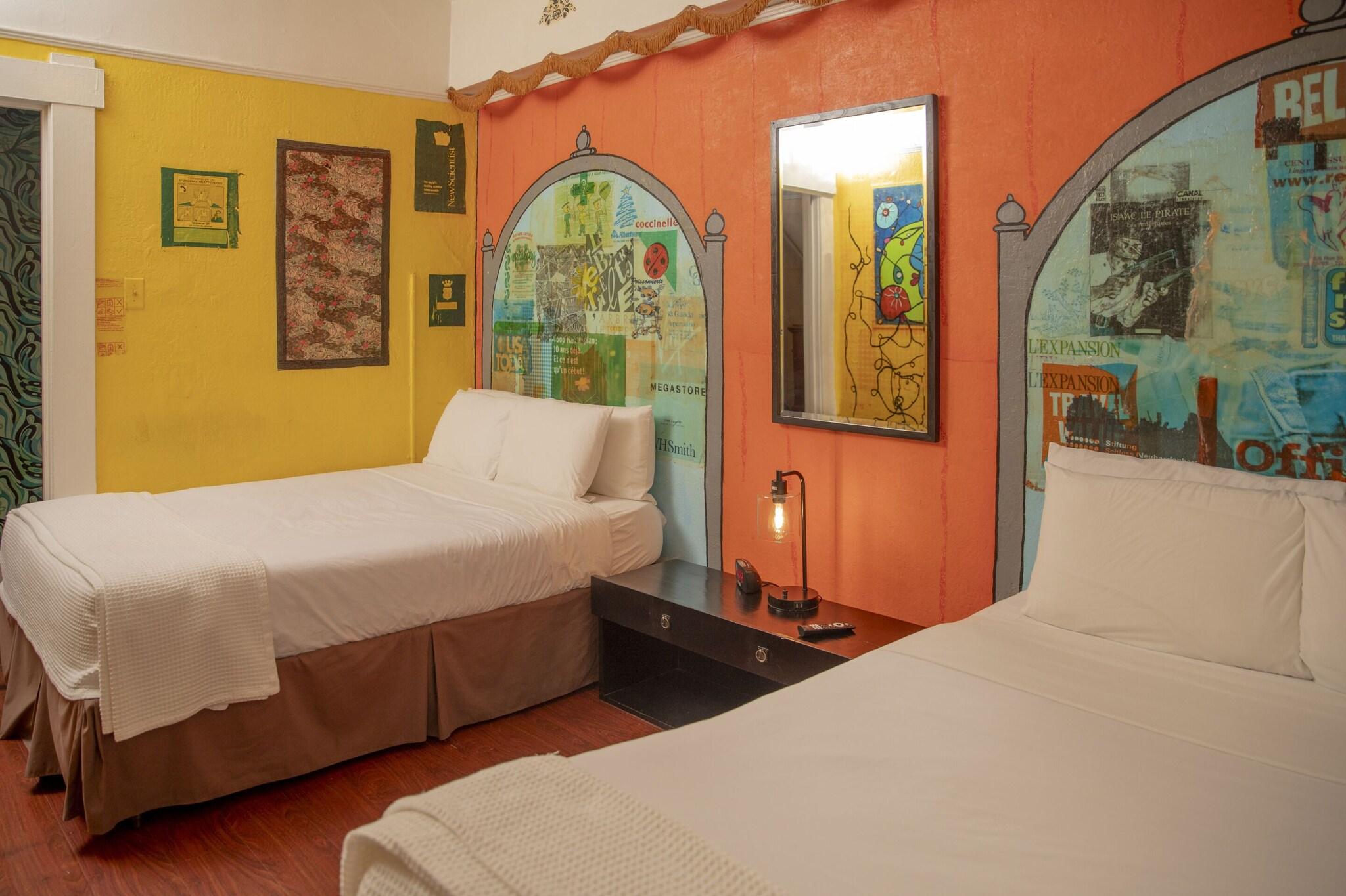 Quadruple Two Double Beds