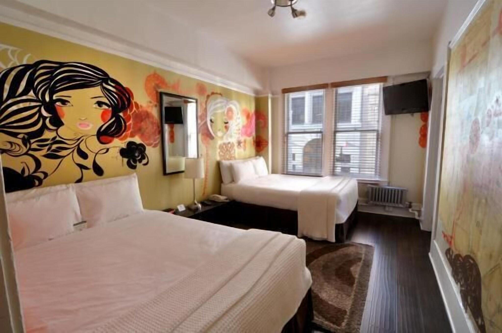 Quadruple Two Double Beds