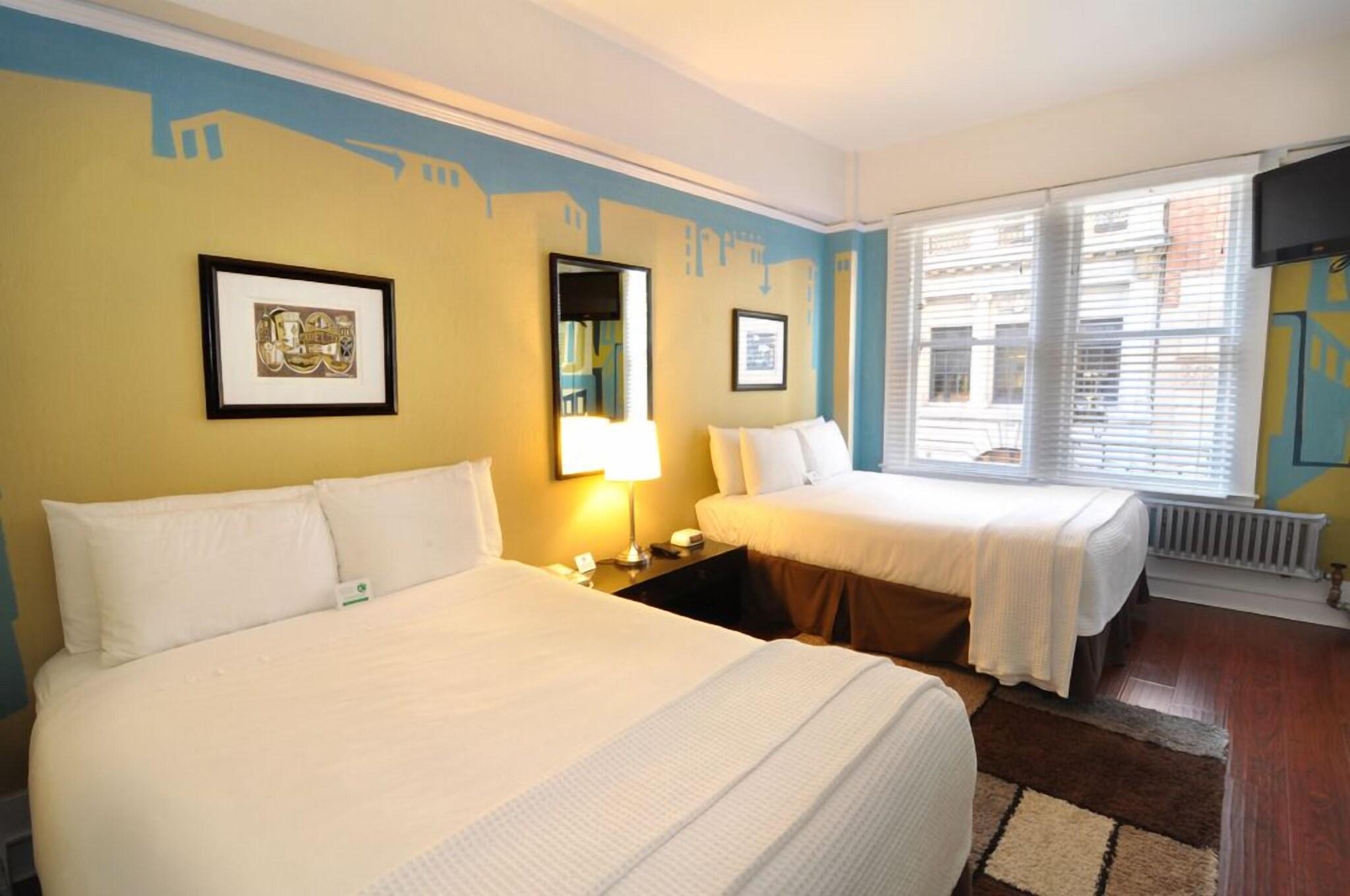 Quadruple Two Double Beds