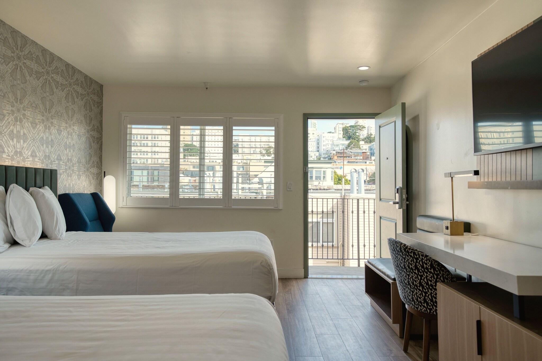 Double Deluxe Two Queen Beds