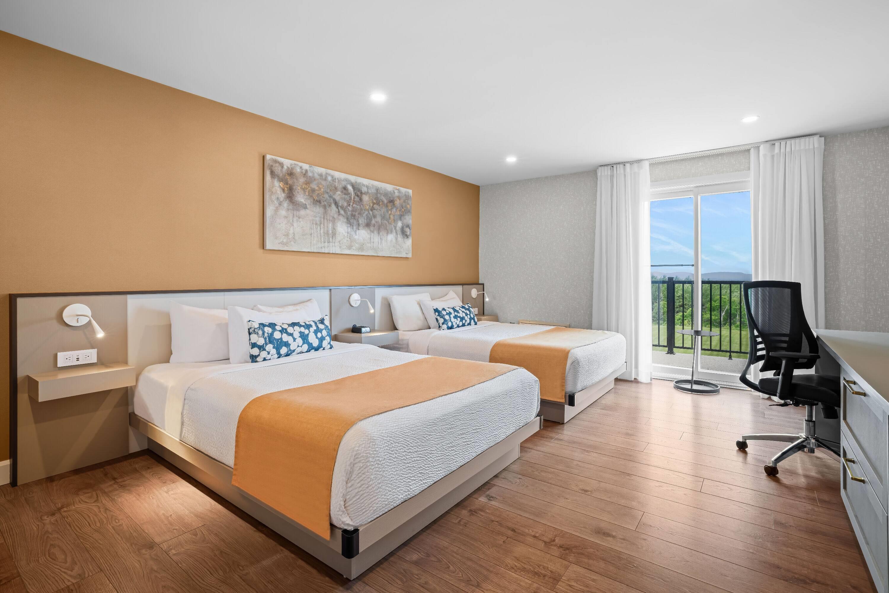 Double Two Queen Beds