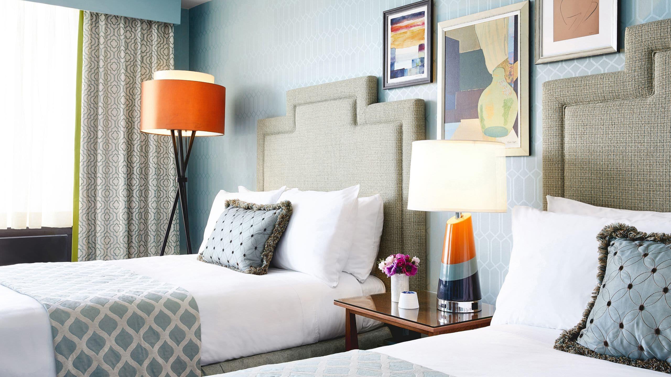 Double Two Double Beds