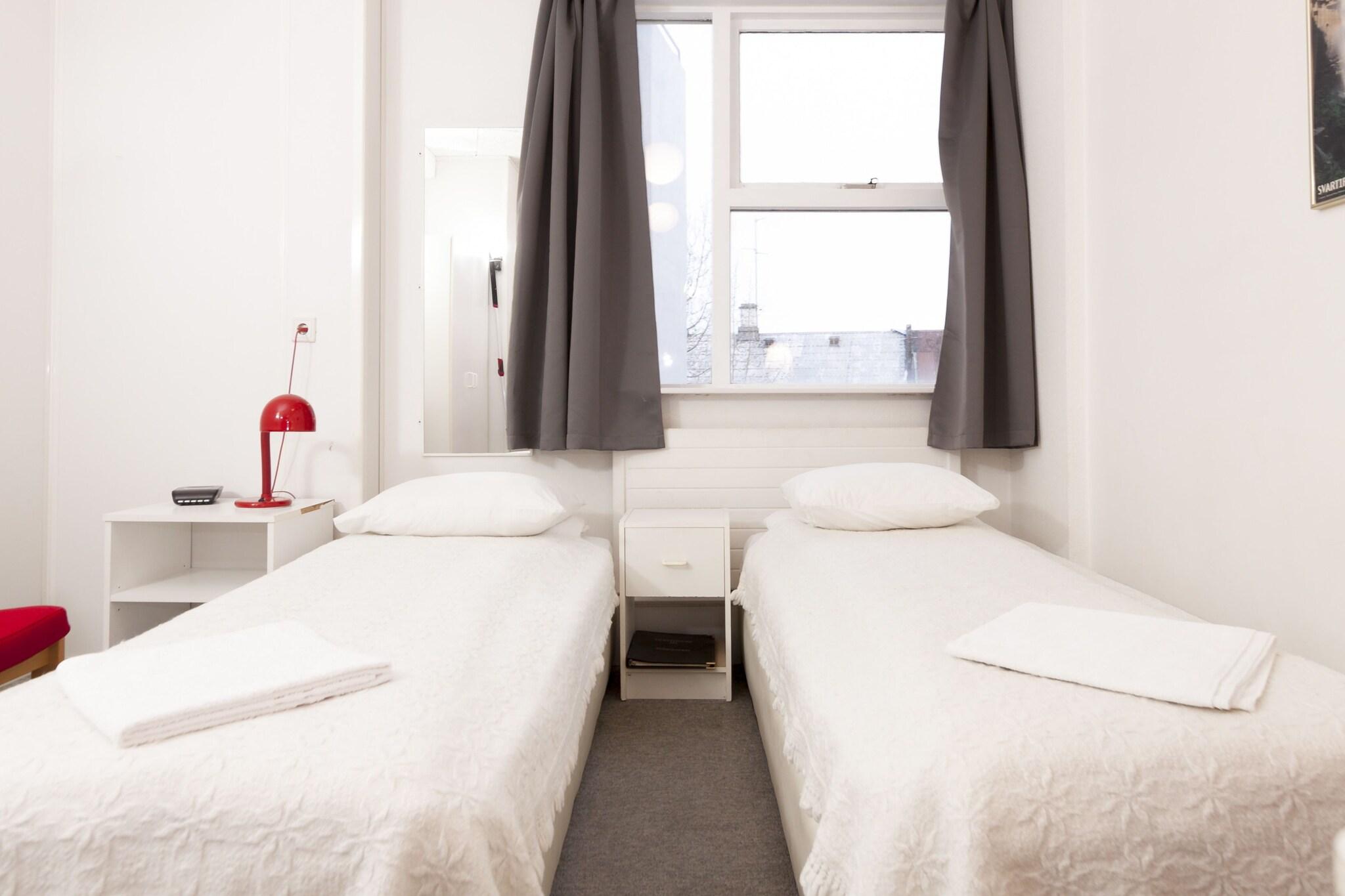 Double or Twin with Shared Bathroom