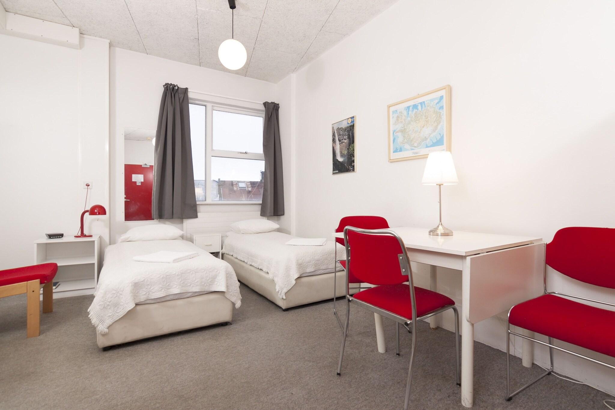 Double or Twin with Shared Bathroom