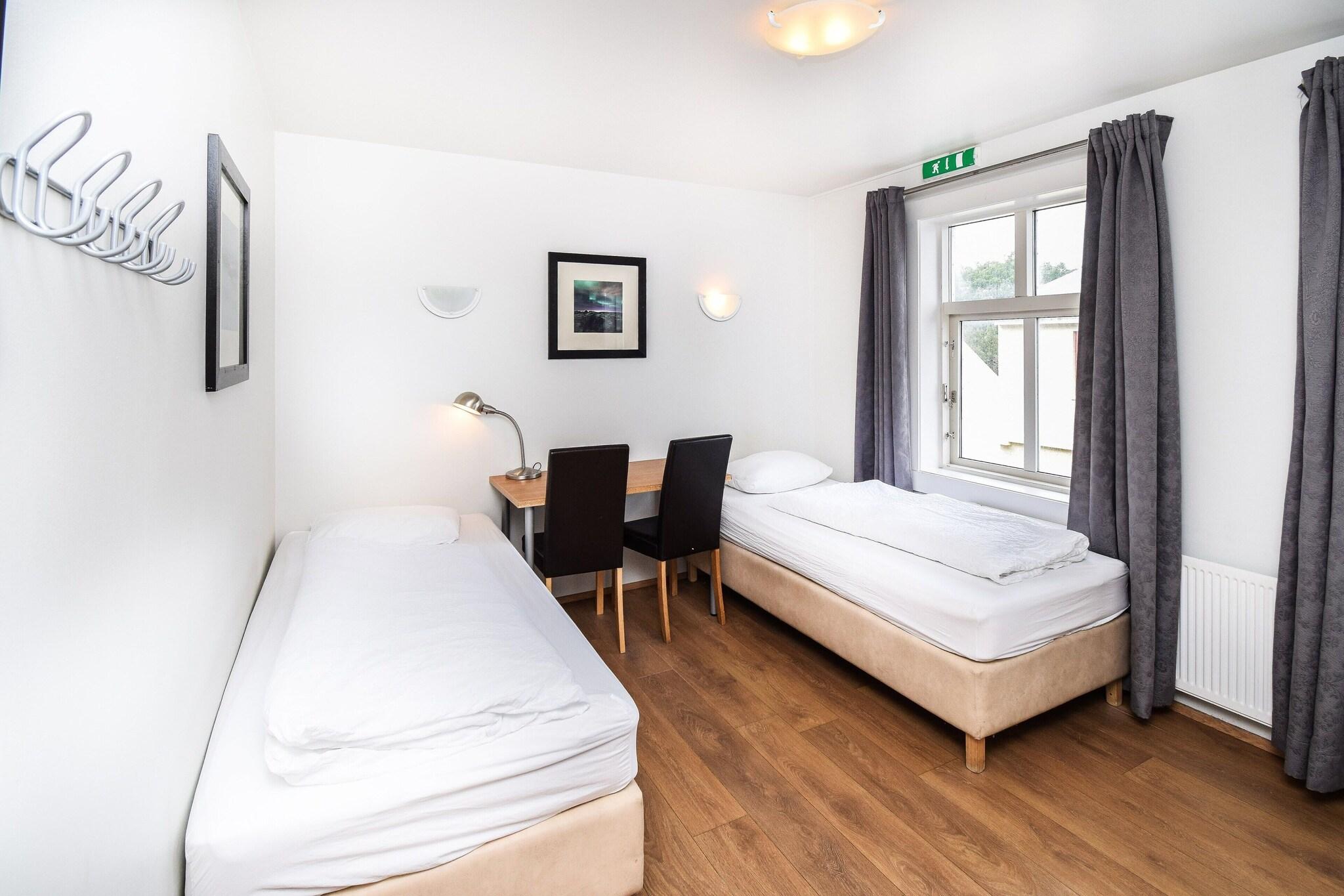 Double or Twin with Shared Bathroom