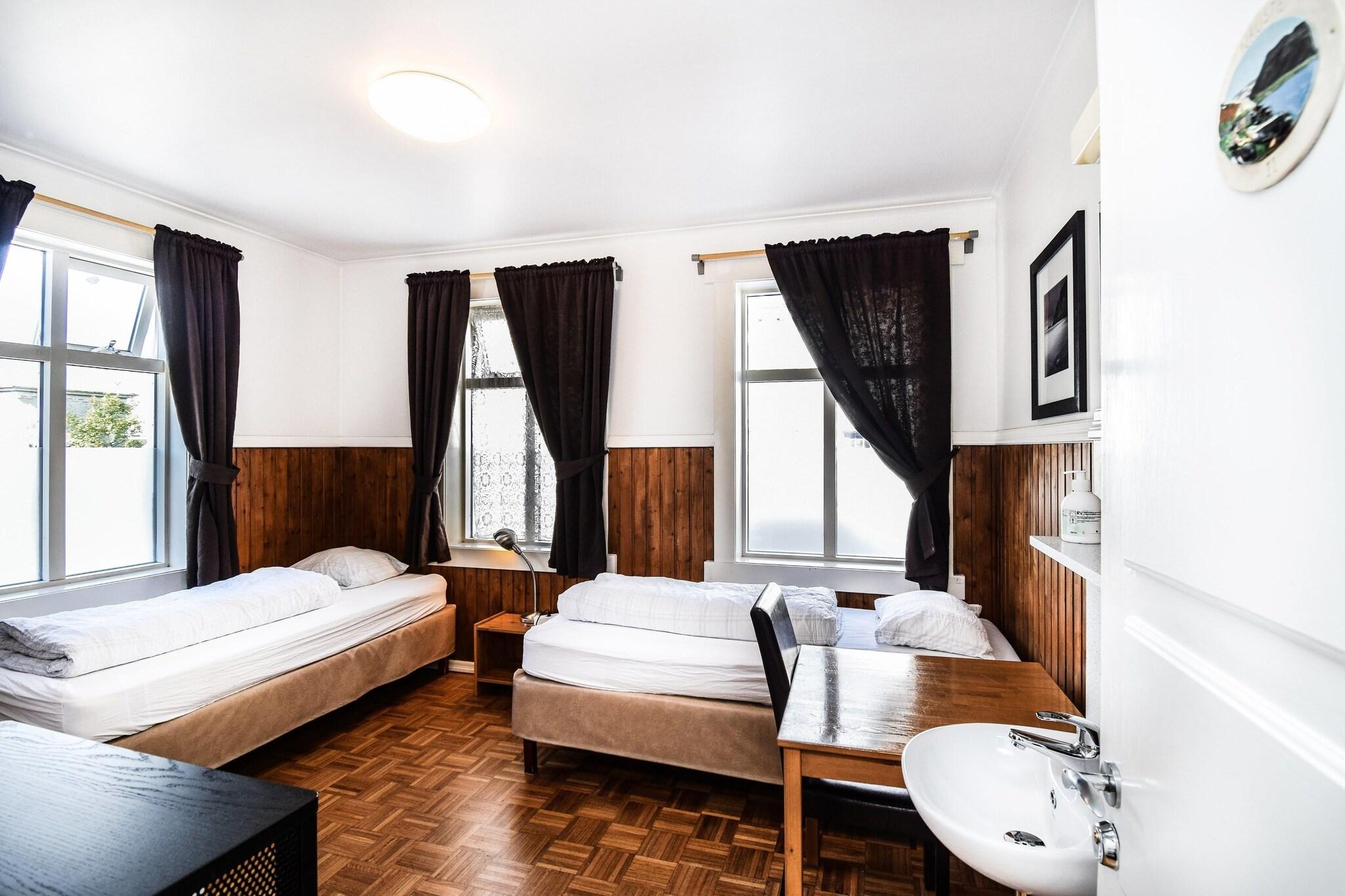 Double or Twin with Shared Bathroom