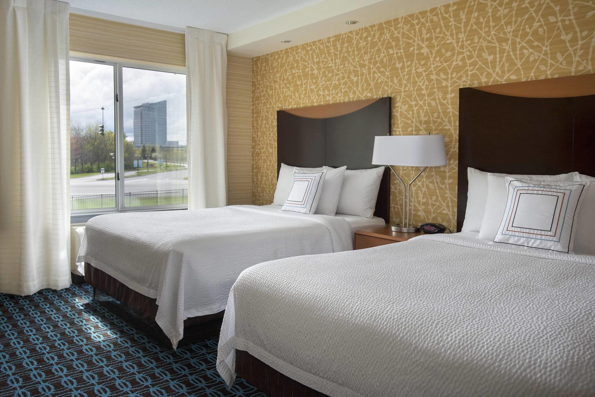 Quadruple Two Queen Beds