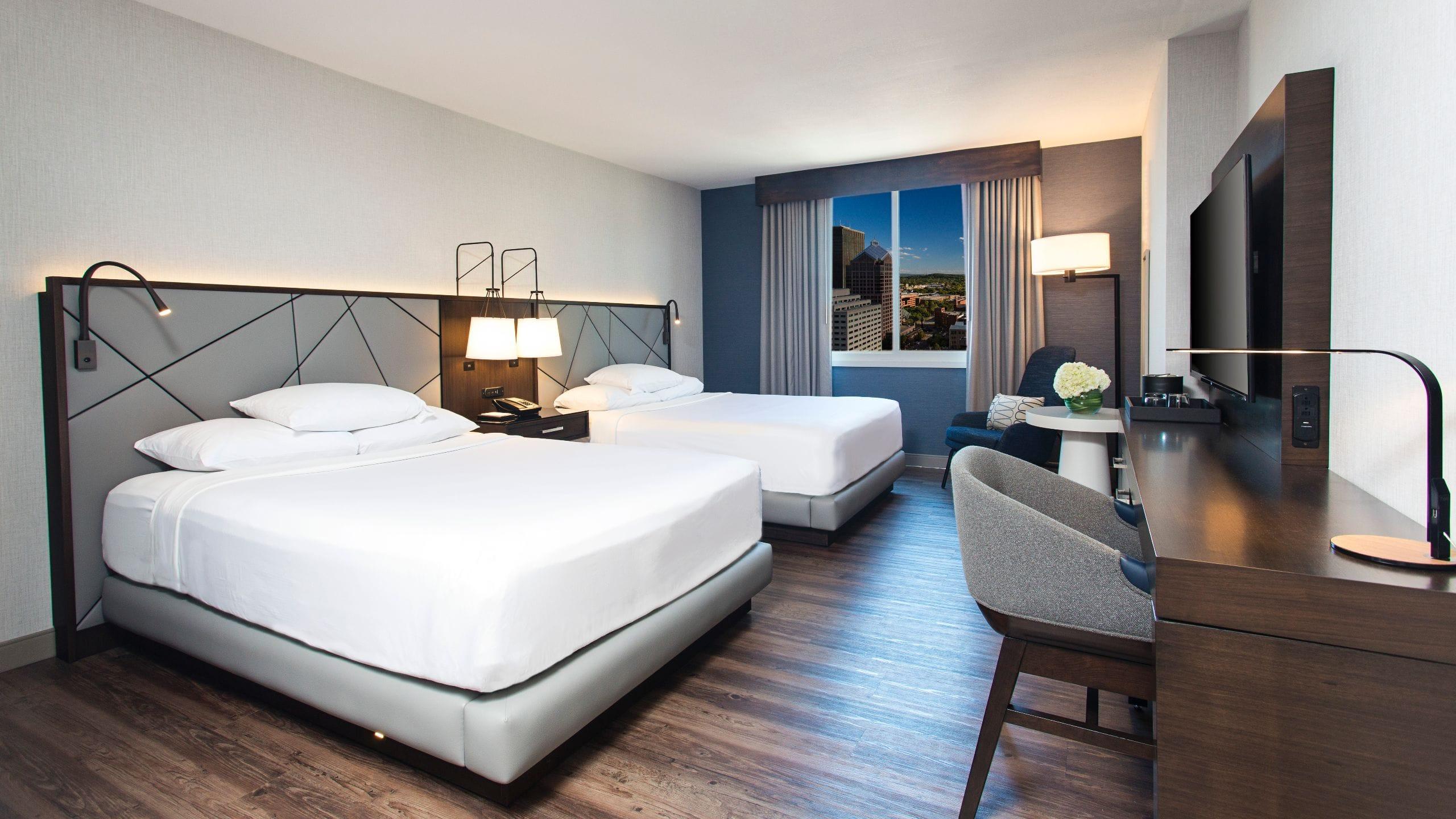 Double Two Queen Beds