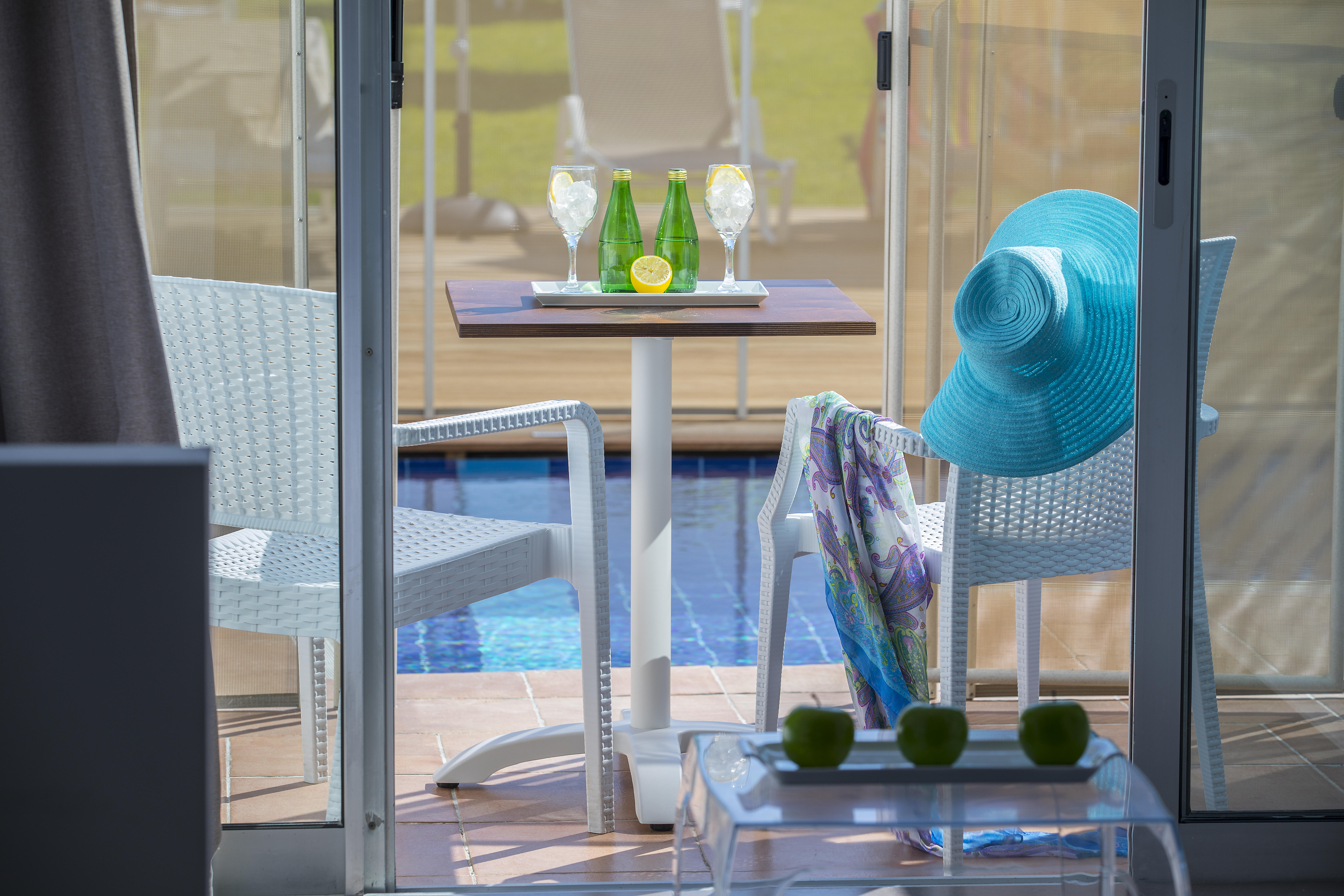 Family Room Pool View