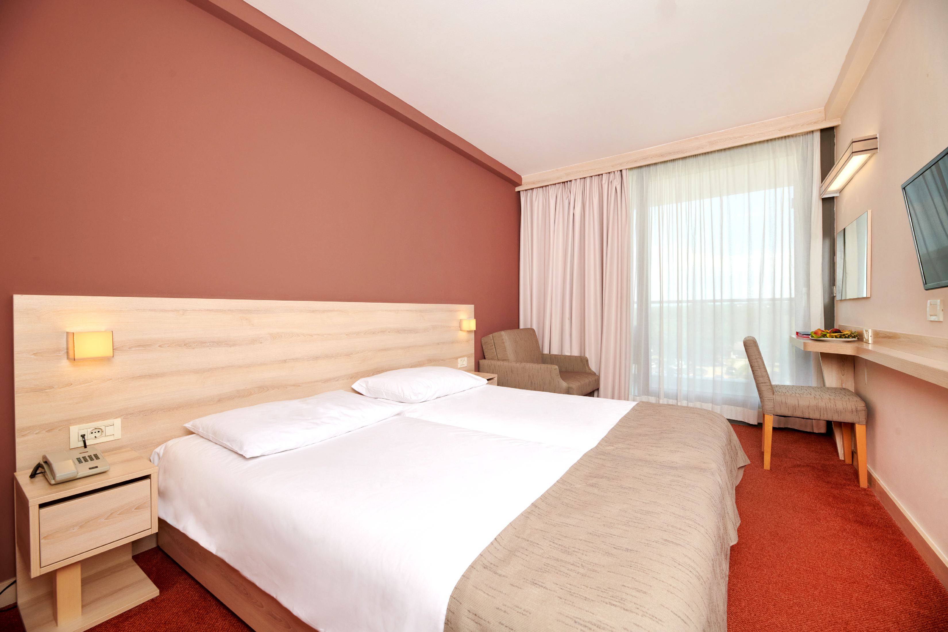 Double Park View with Balcony