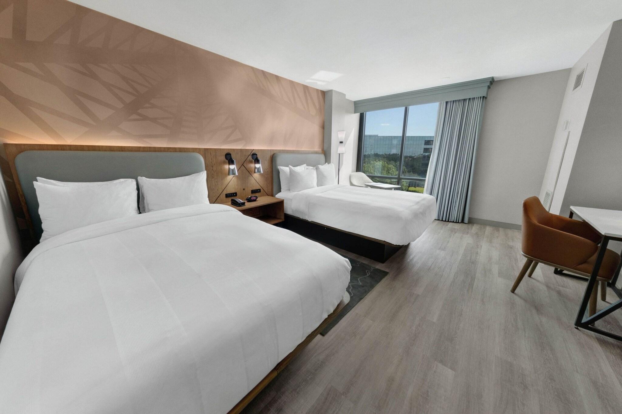 Double Two Double Beds