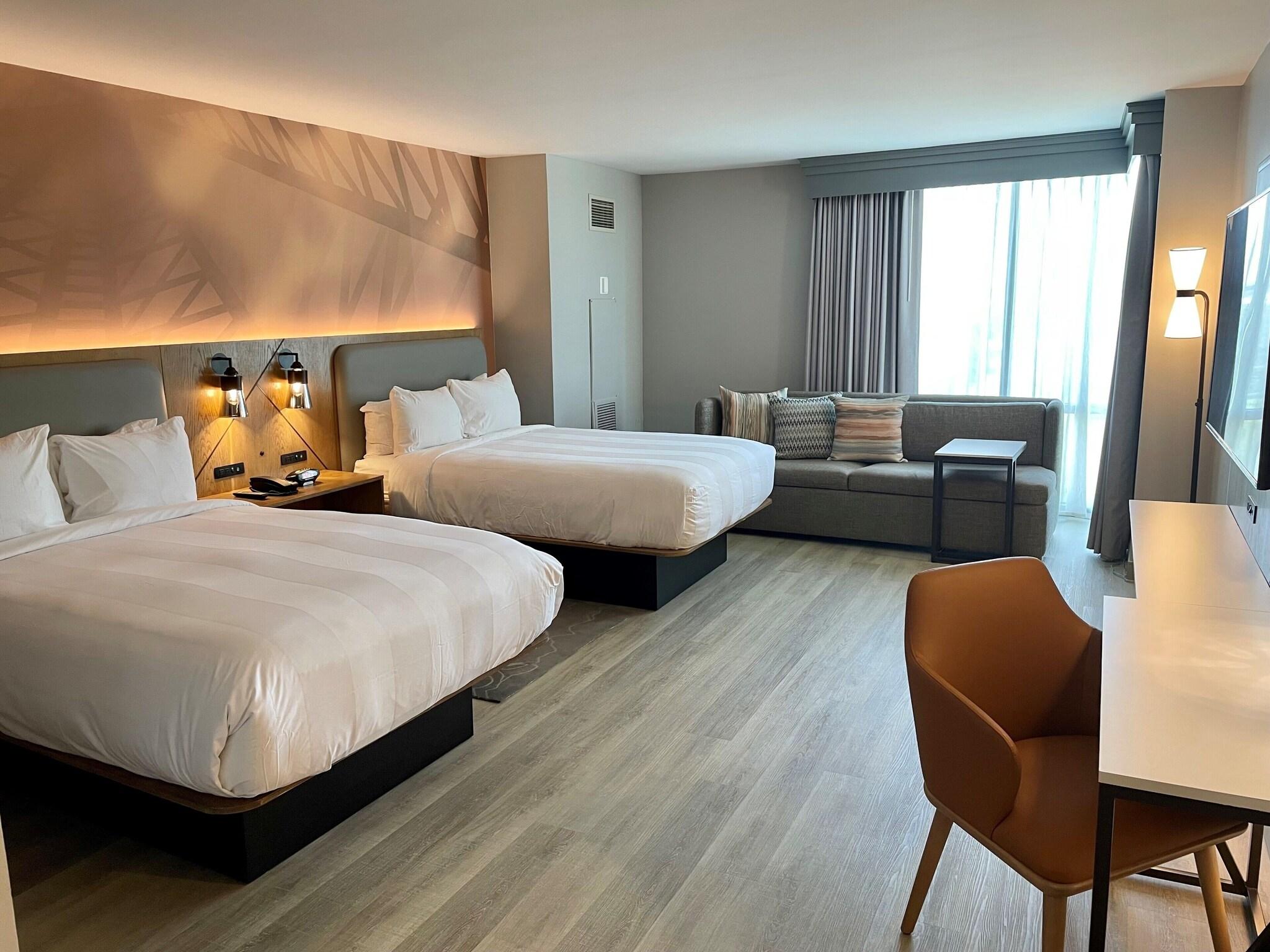 Double Two Double Beds