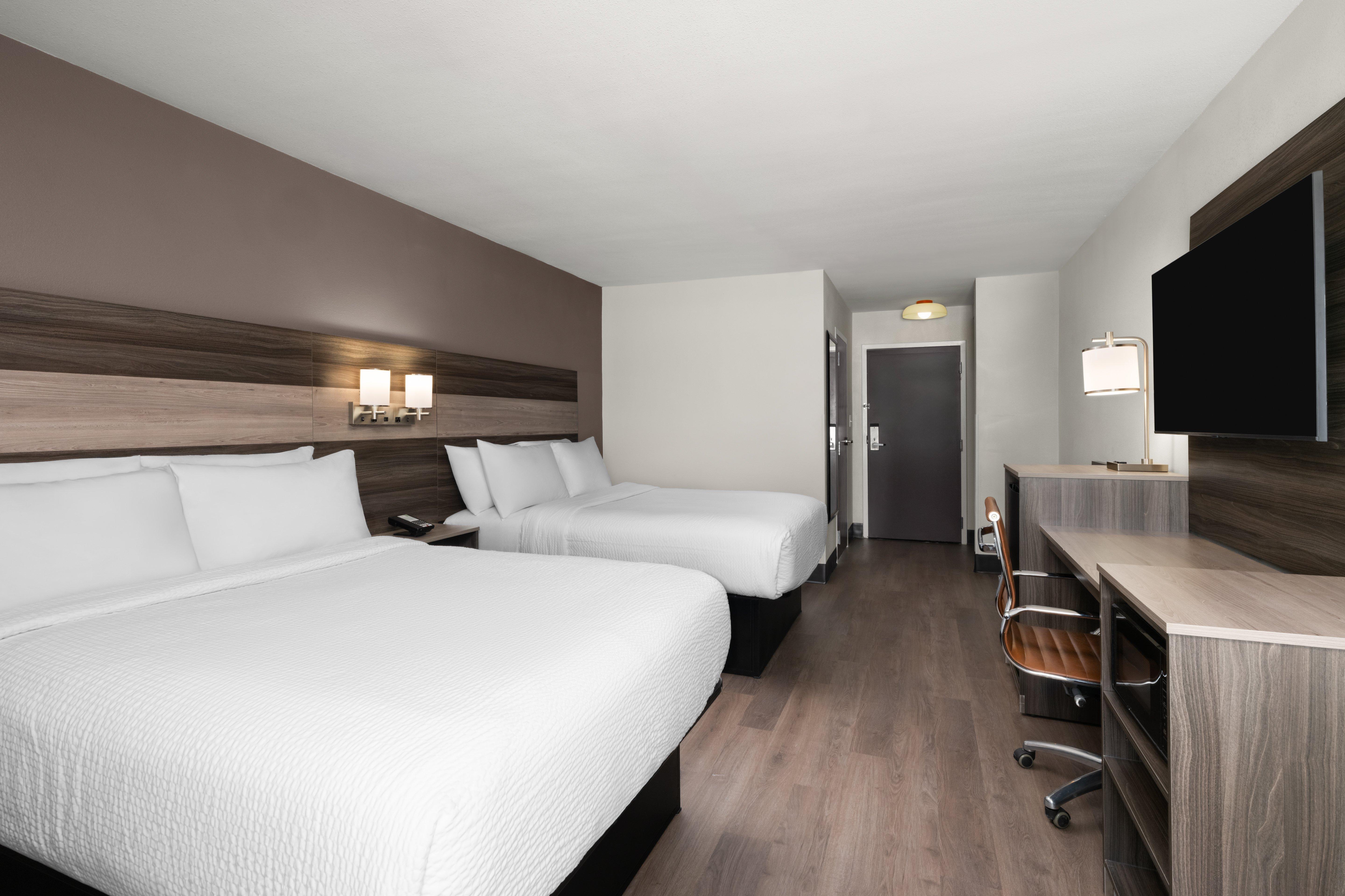 Double Two Queen Beds