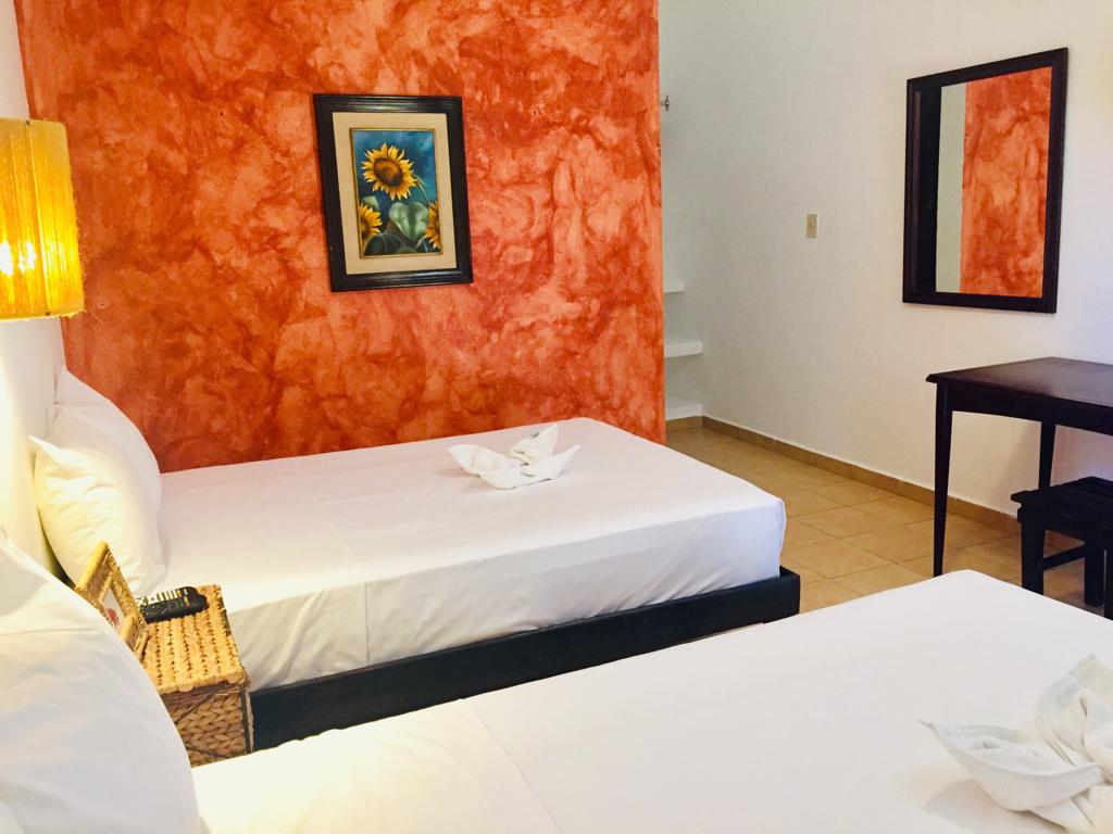 Double Two Double Beds