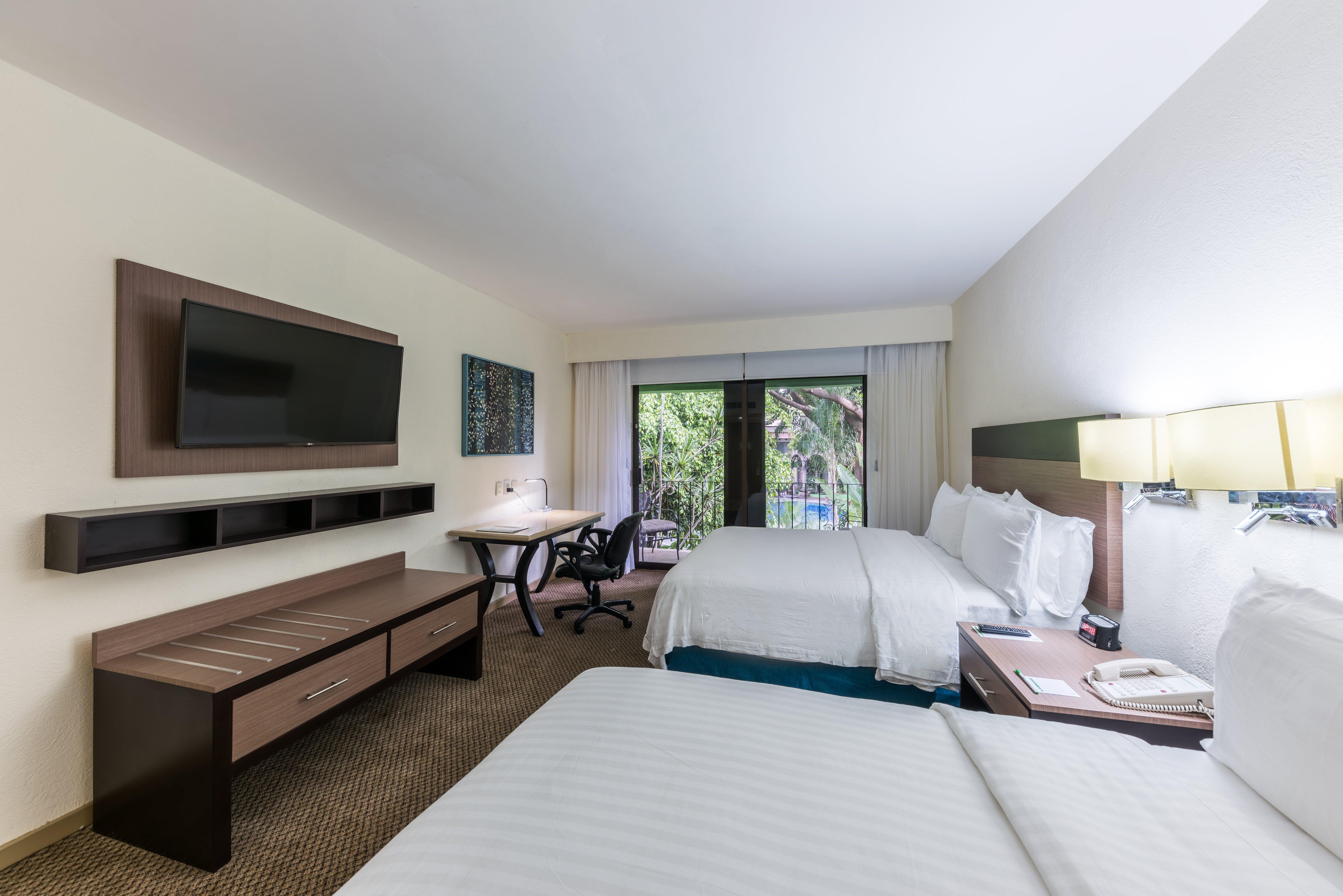 Double Pool View Two Double Beds