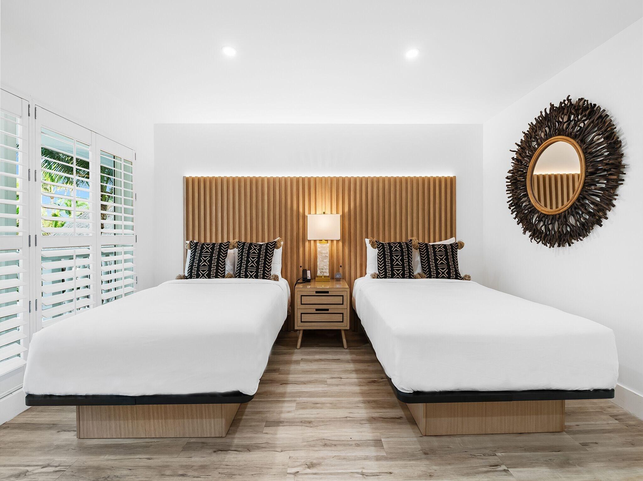 Double Two Double Beds