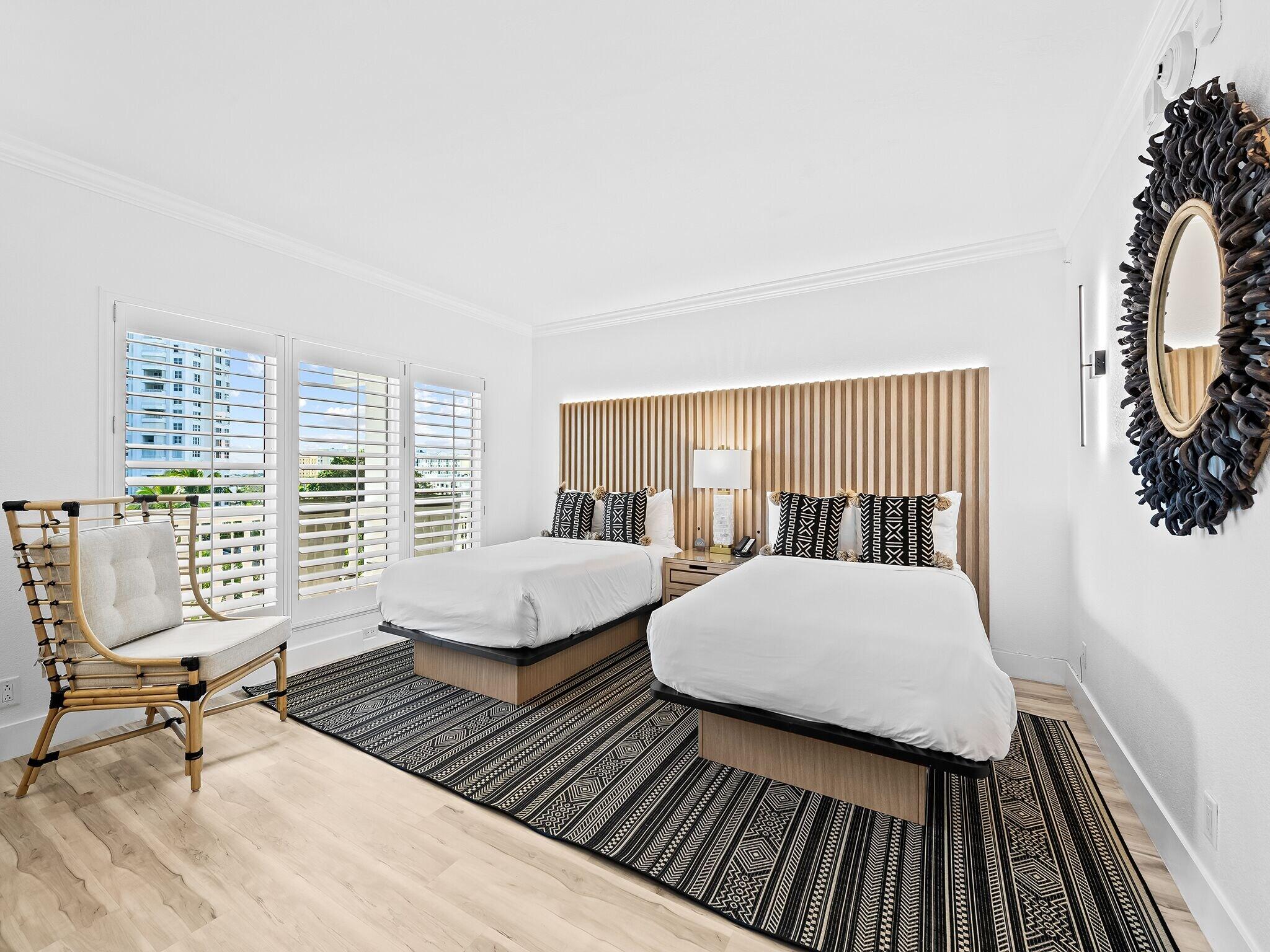 Double Two Double Beds