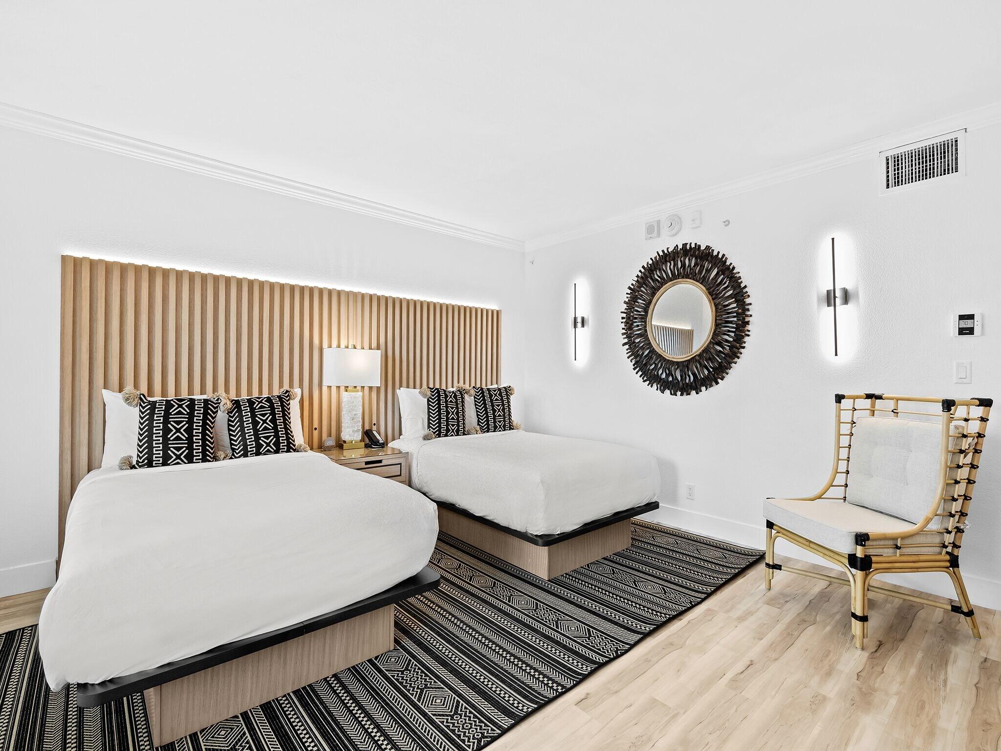 Double Two Double Beds