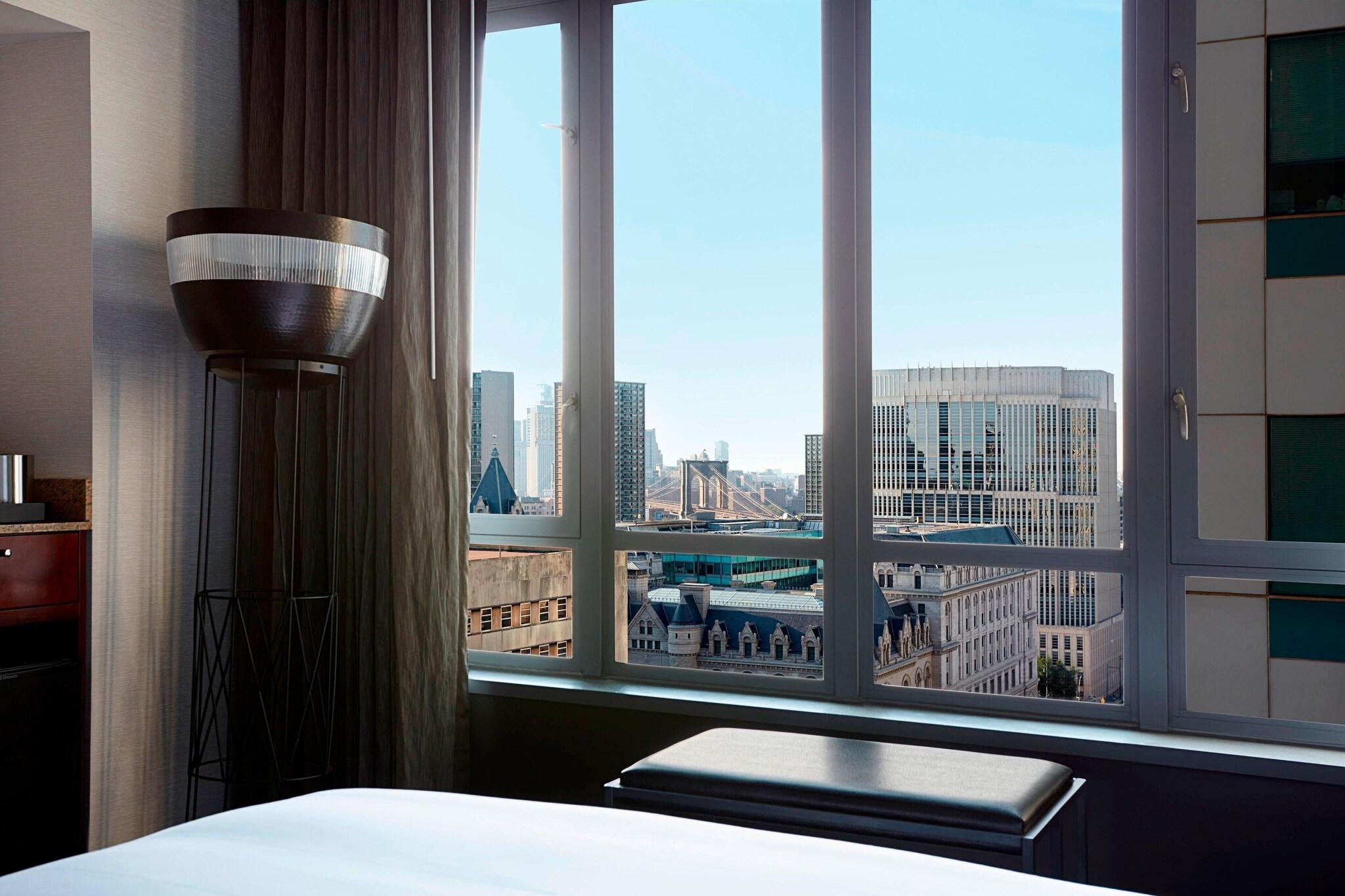 Quadruple City View Two Double Beds