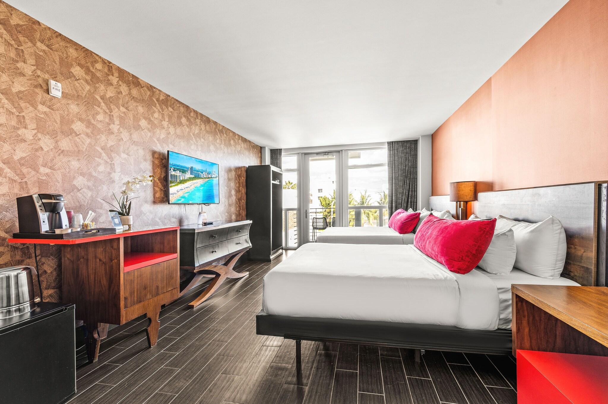 Double Deluxe Two Double Beds