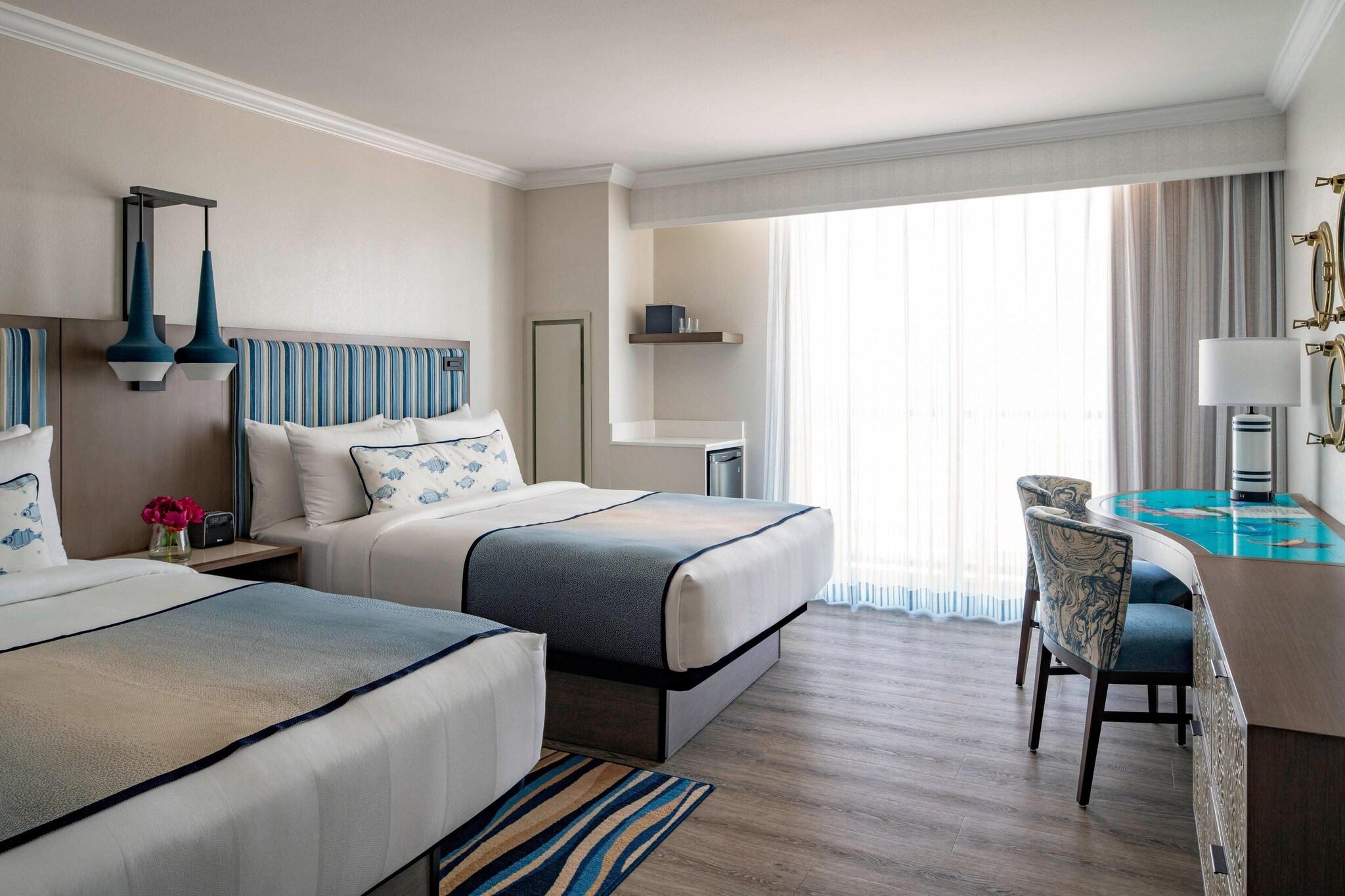 Quadruple Two Queen Beds