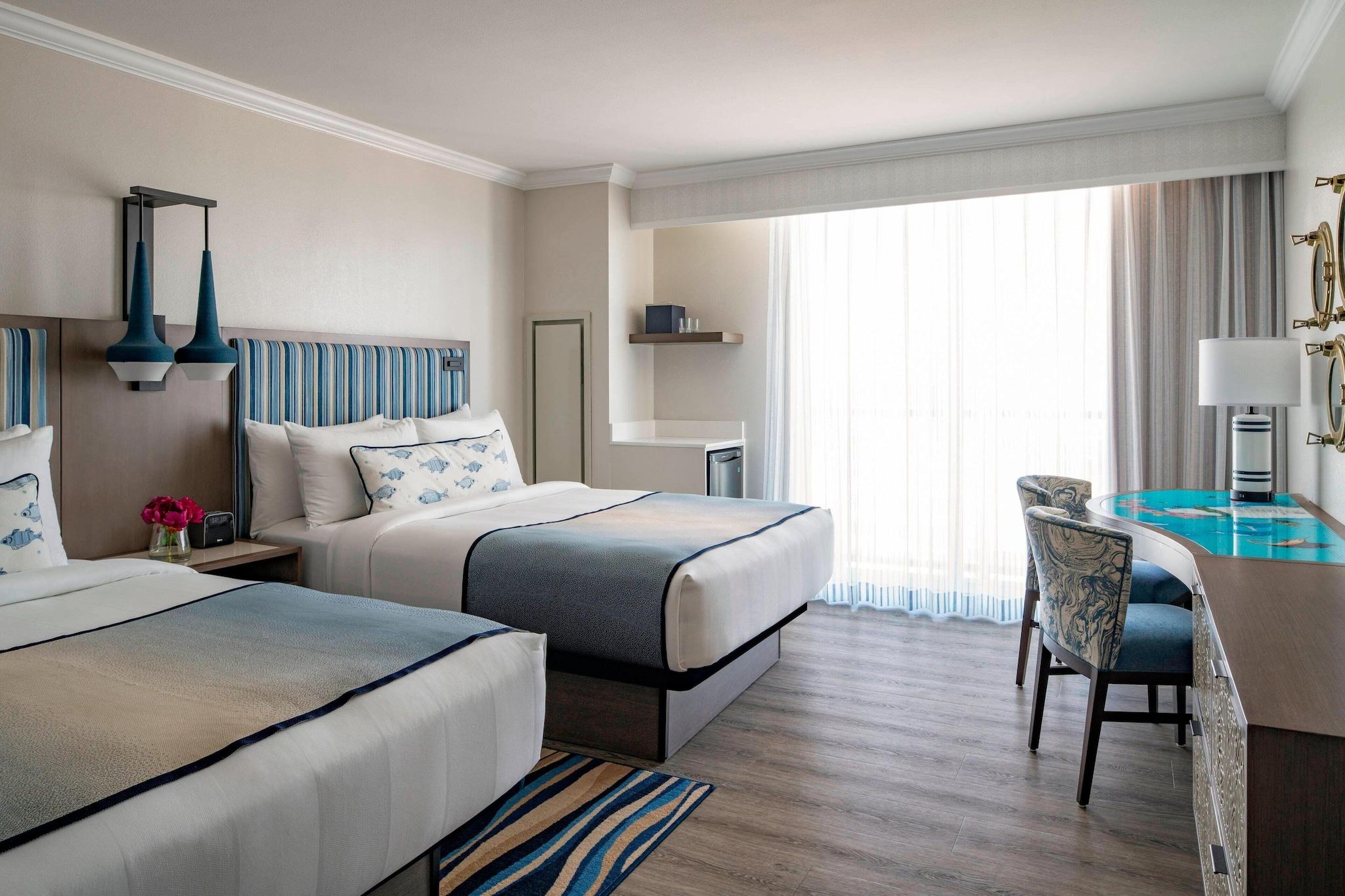 Quadruple Two Queen Beds