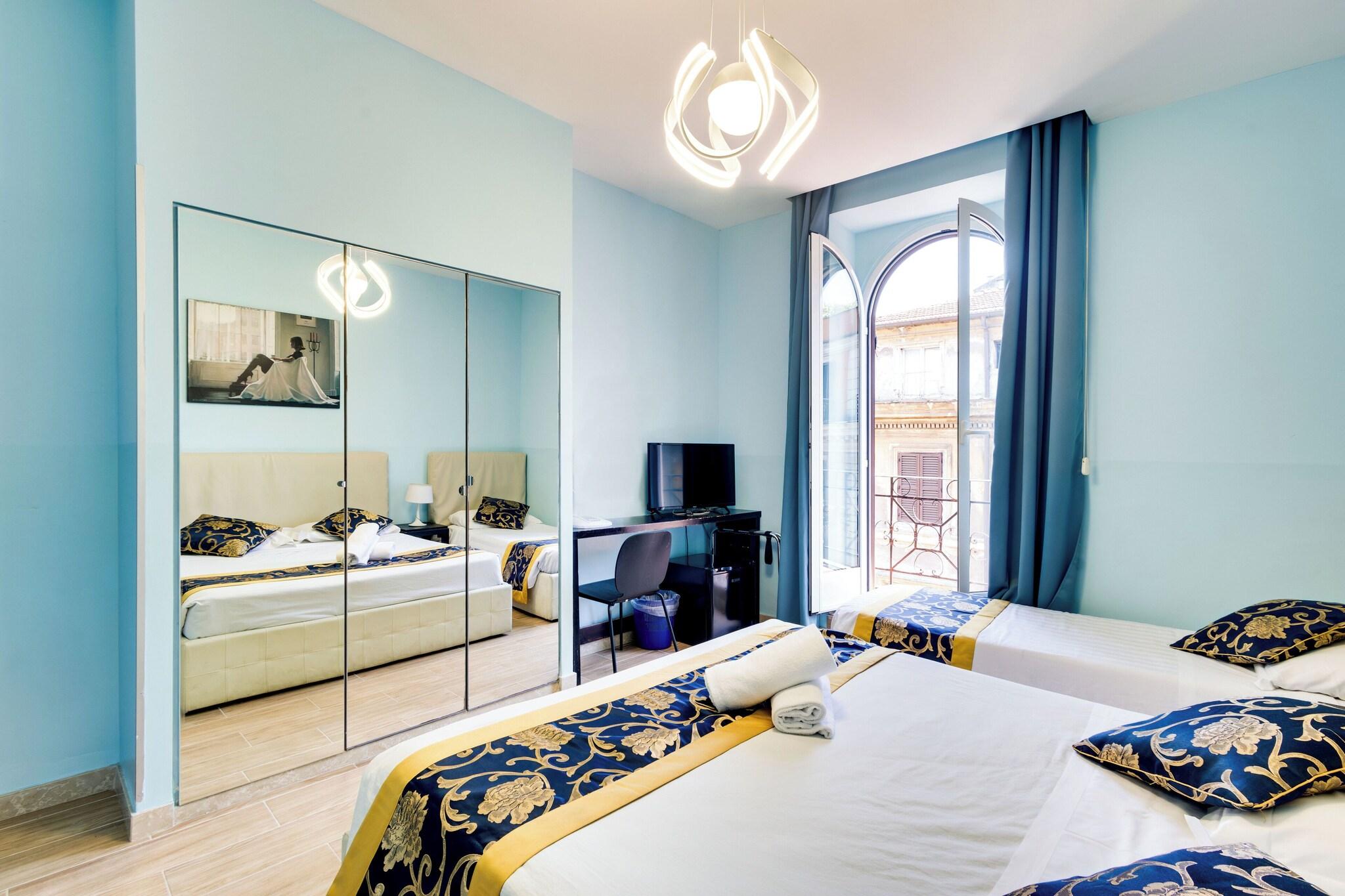 Triple Queen Size Bed