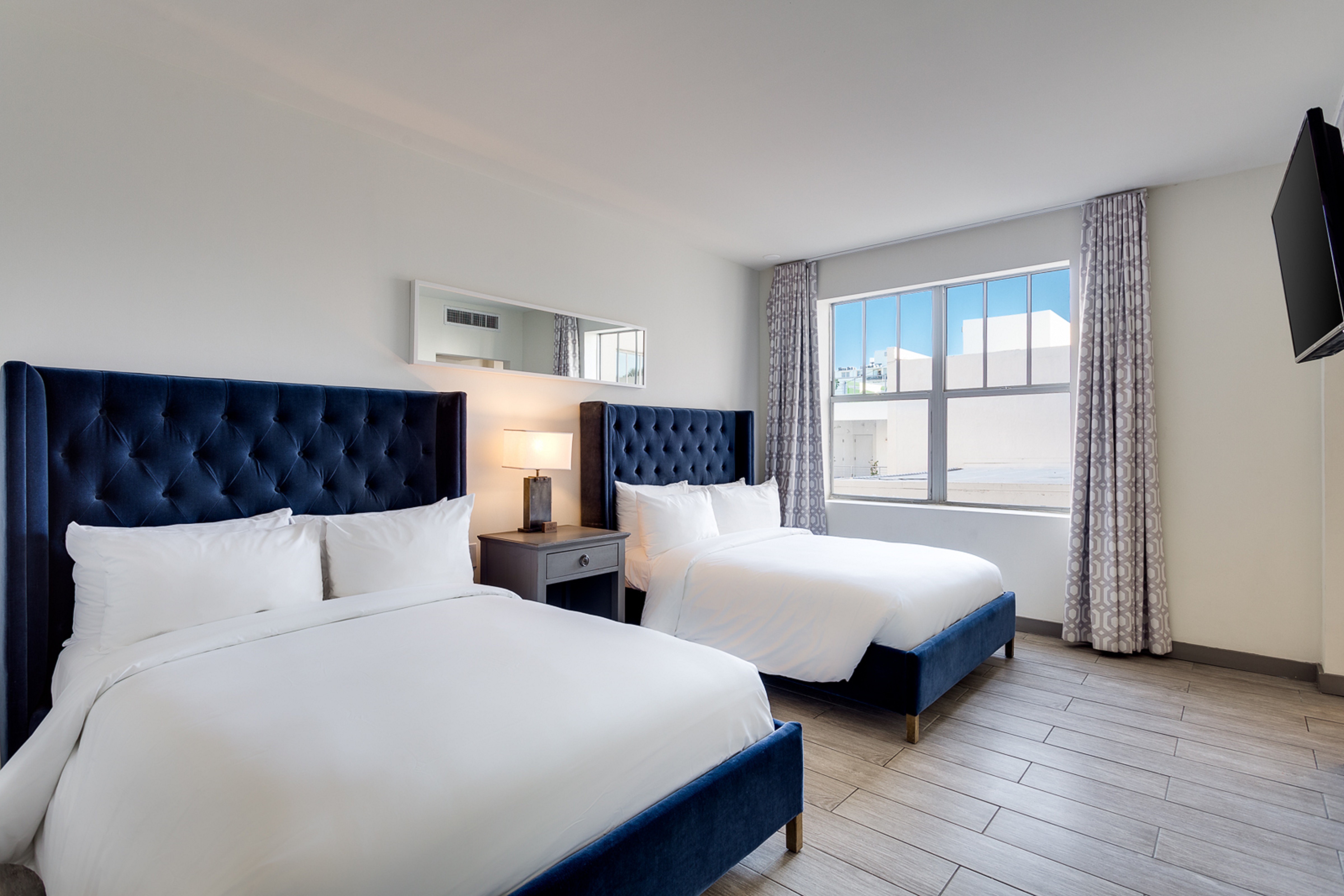 Double Two Double Beds