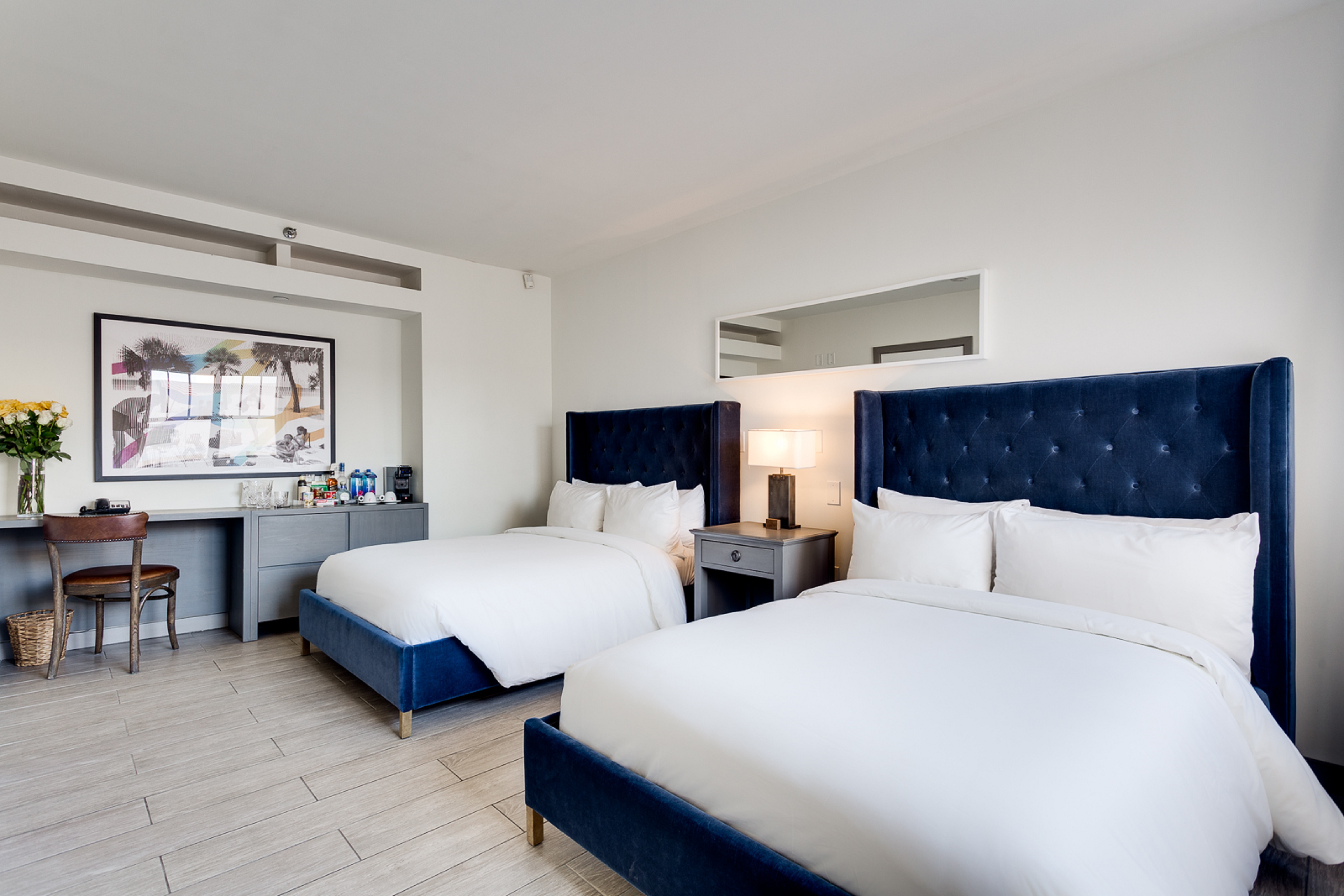 Double Two Double Beds