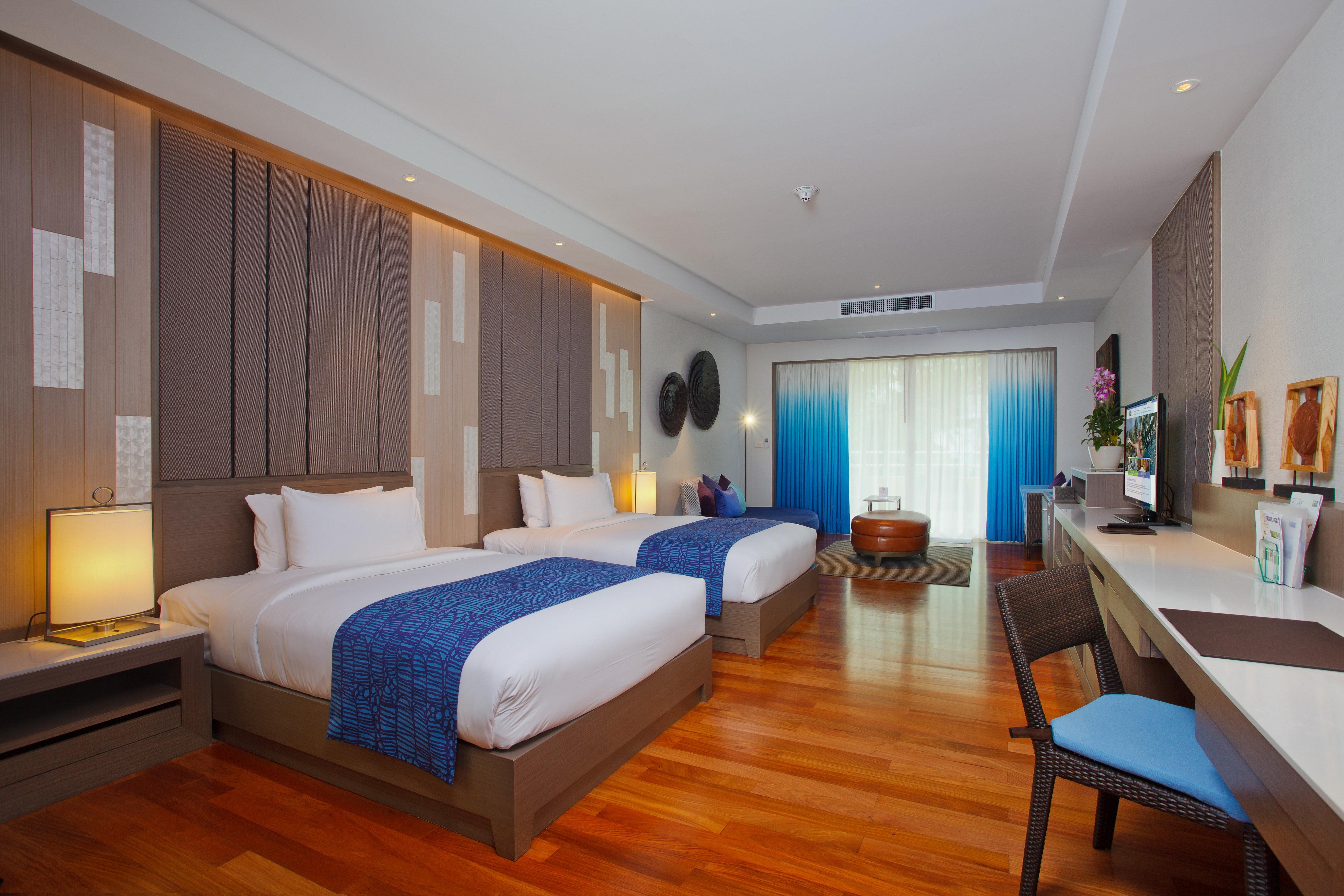 Suite Pool View Two Double Beds