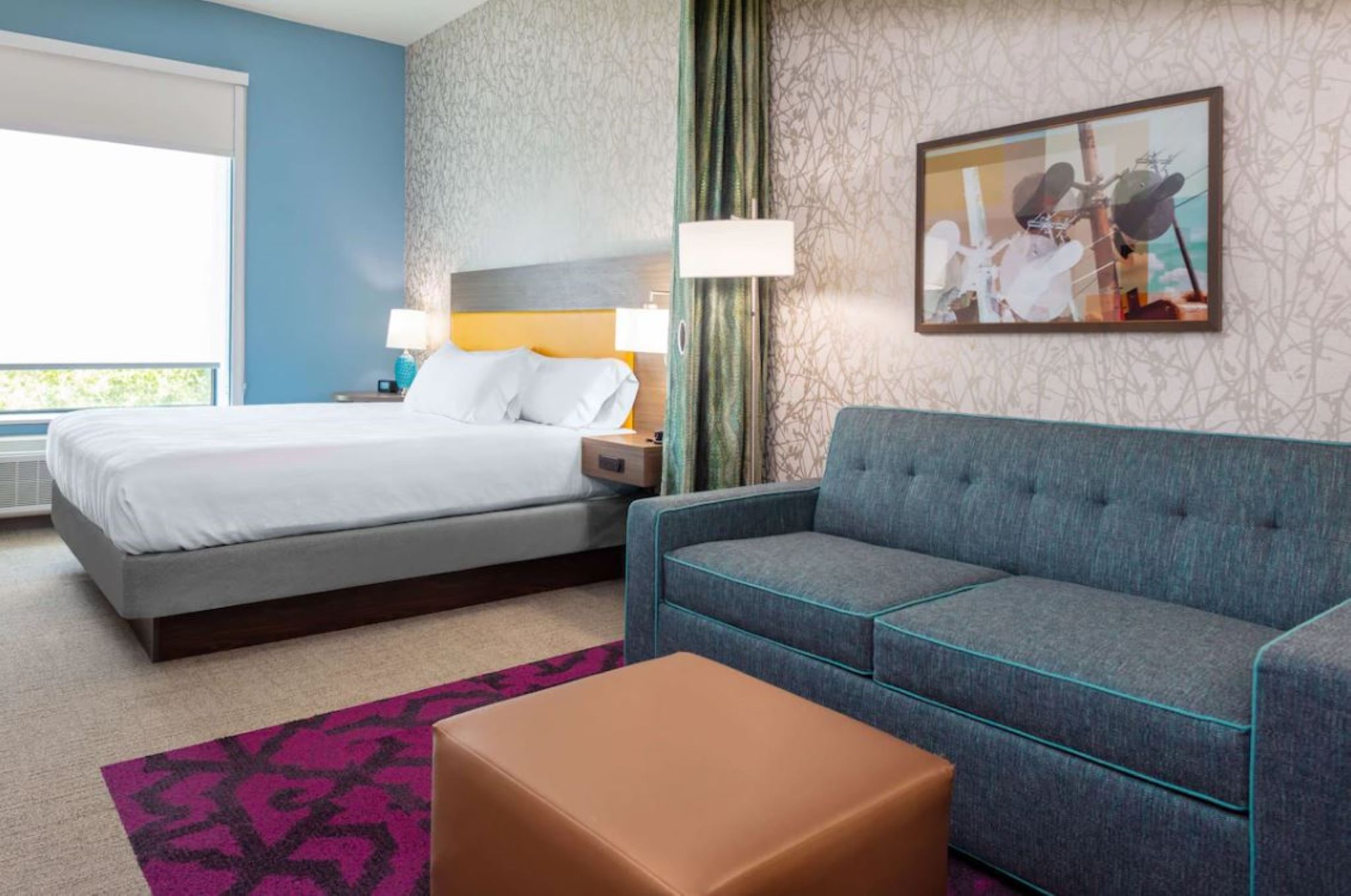 Studio King Size Bed