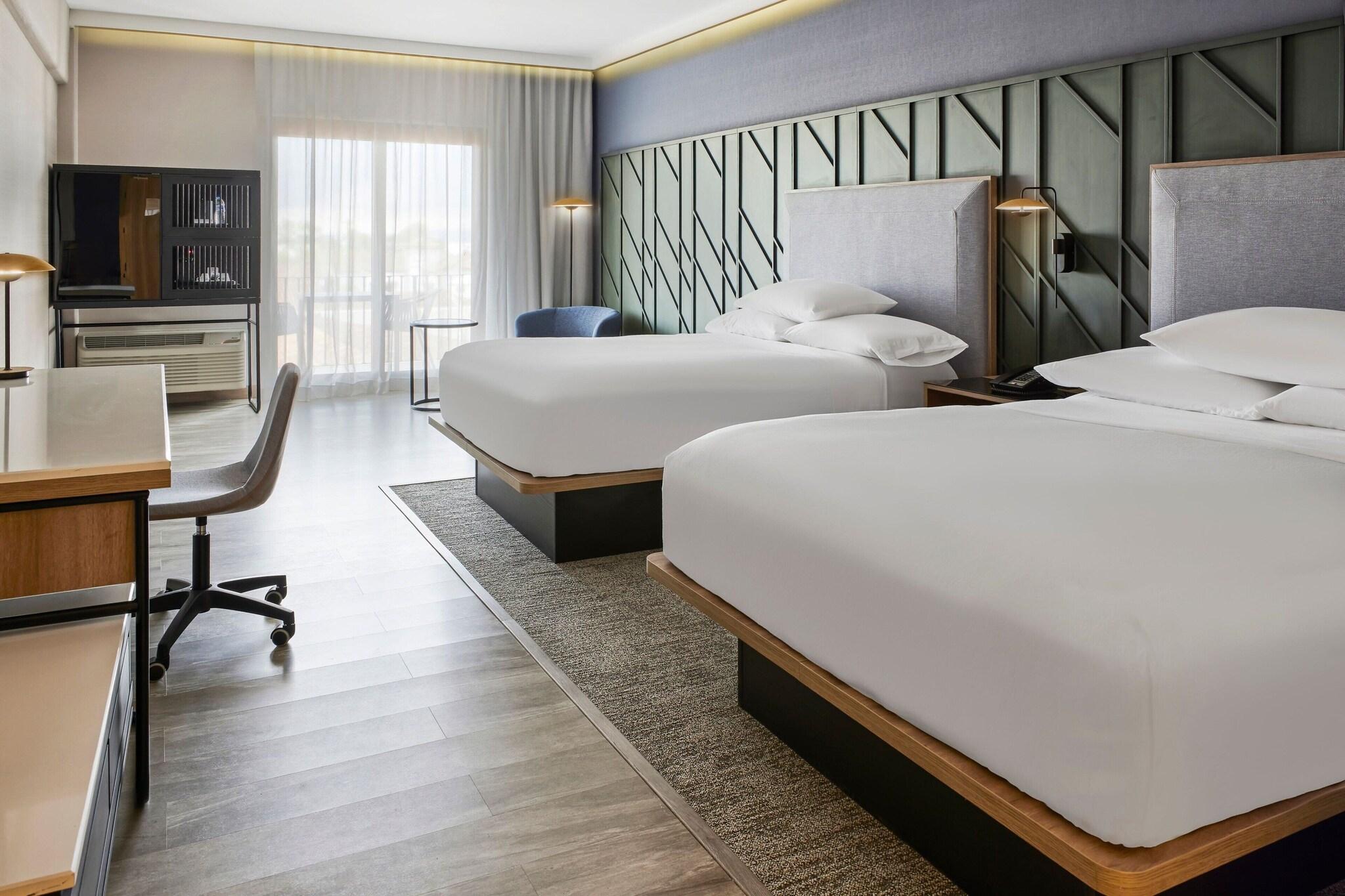 Quadruple Two Queen Beds