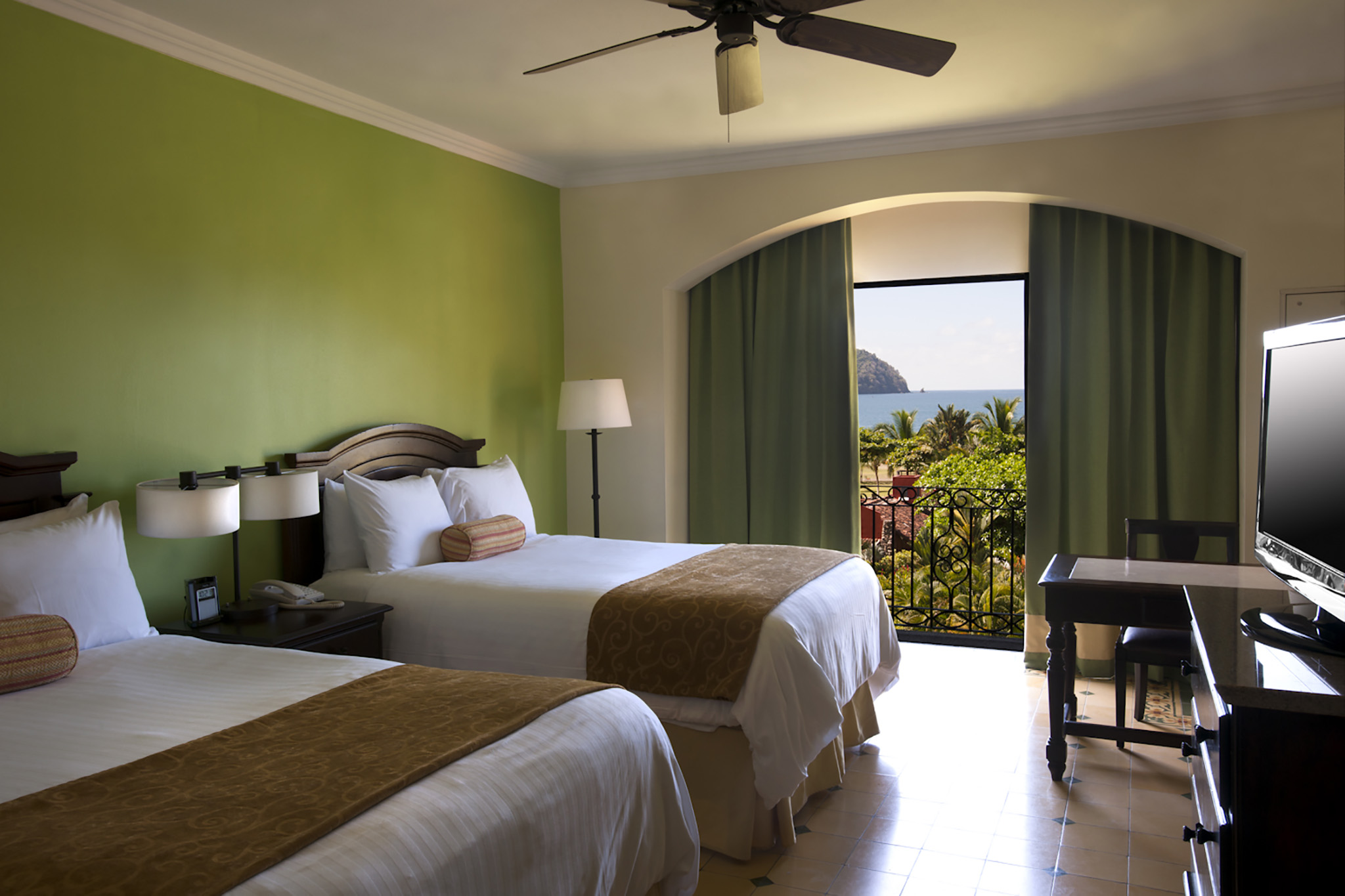 Double Ocean View Two Double Beds