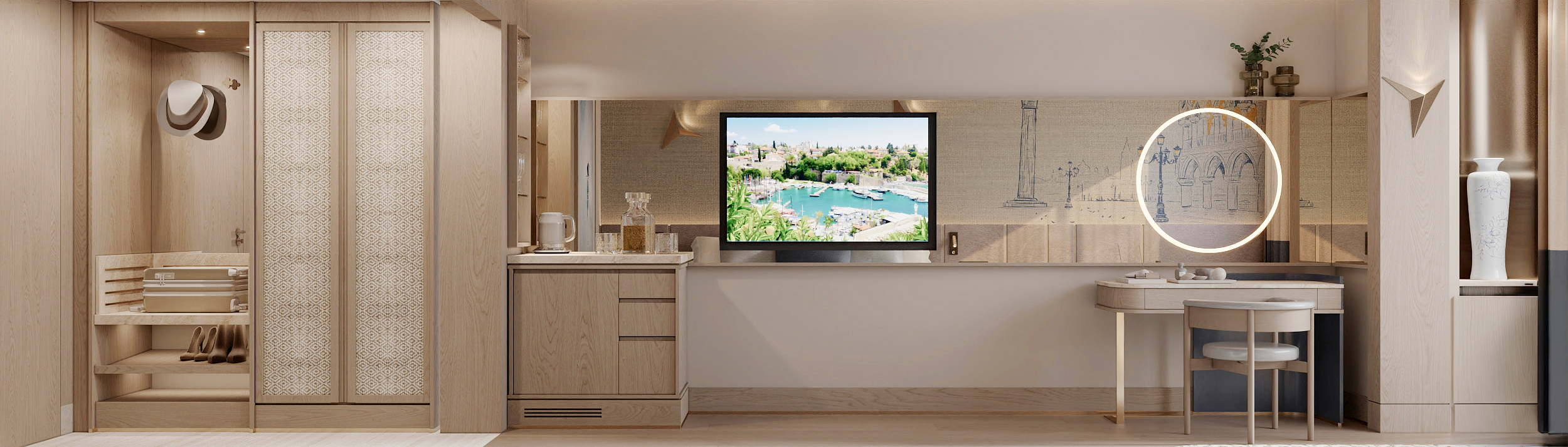 Double Single with Balcony