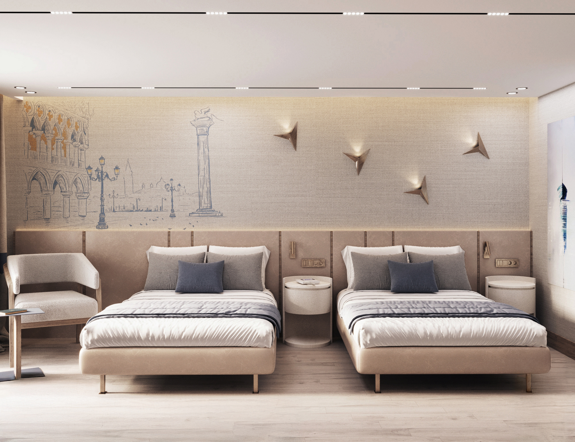 Double Deluxe Land View