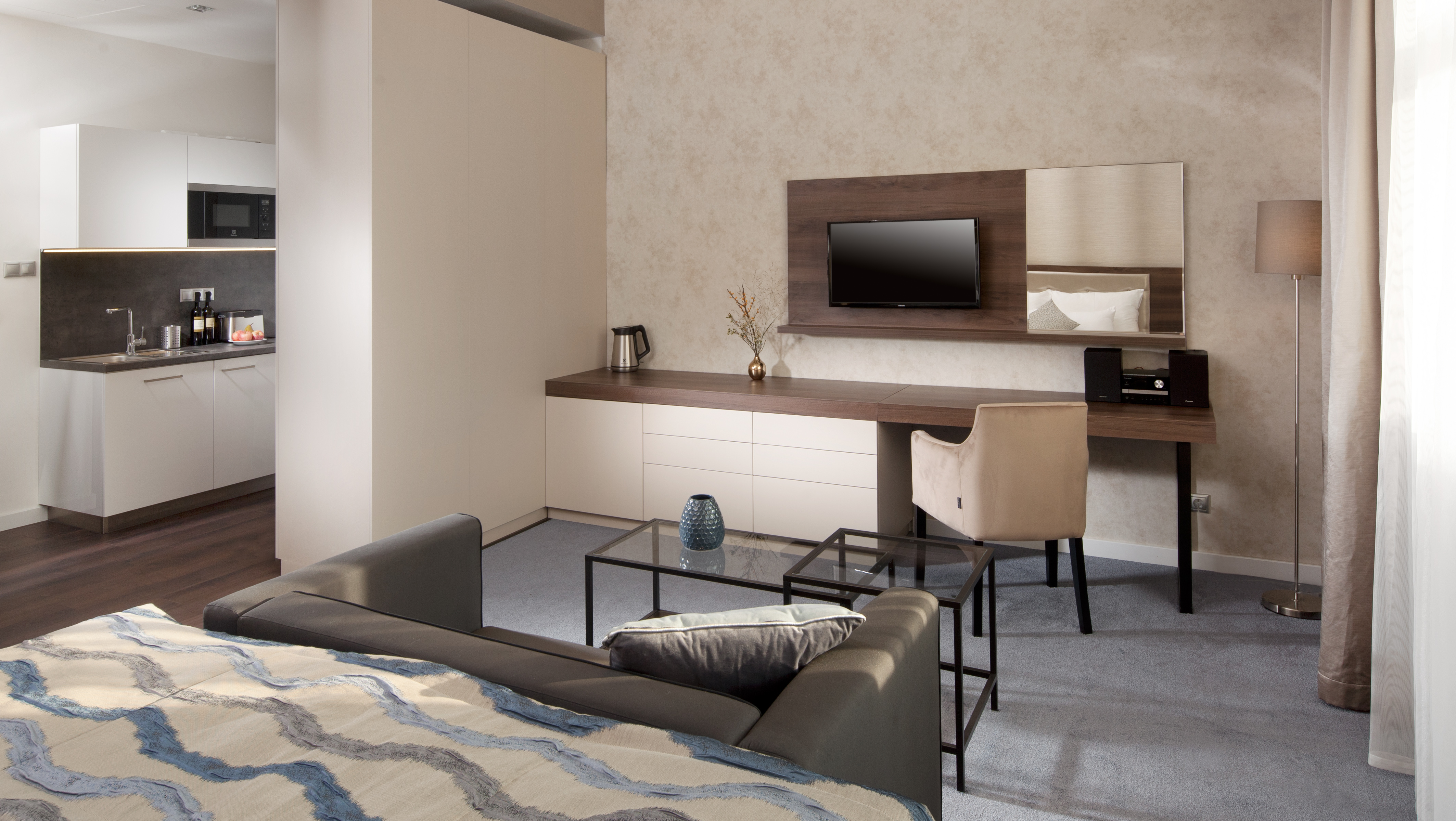 Studio with Kitchenette