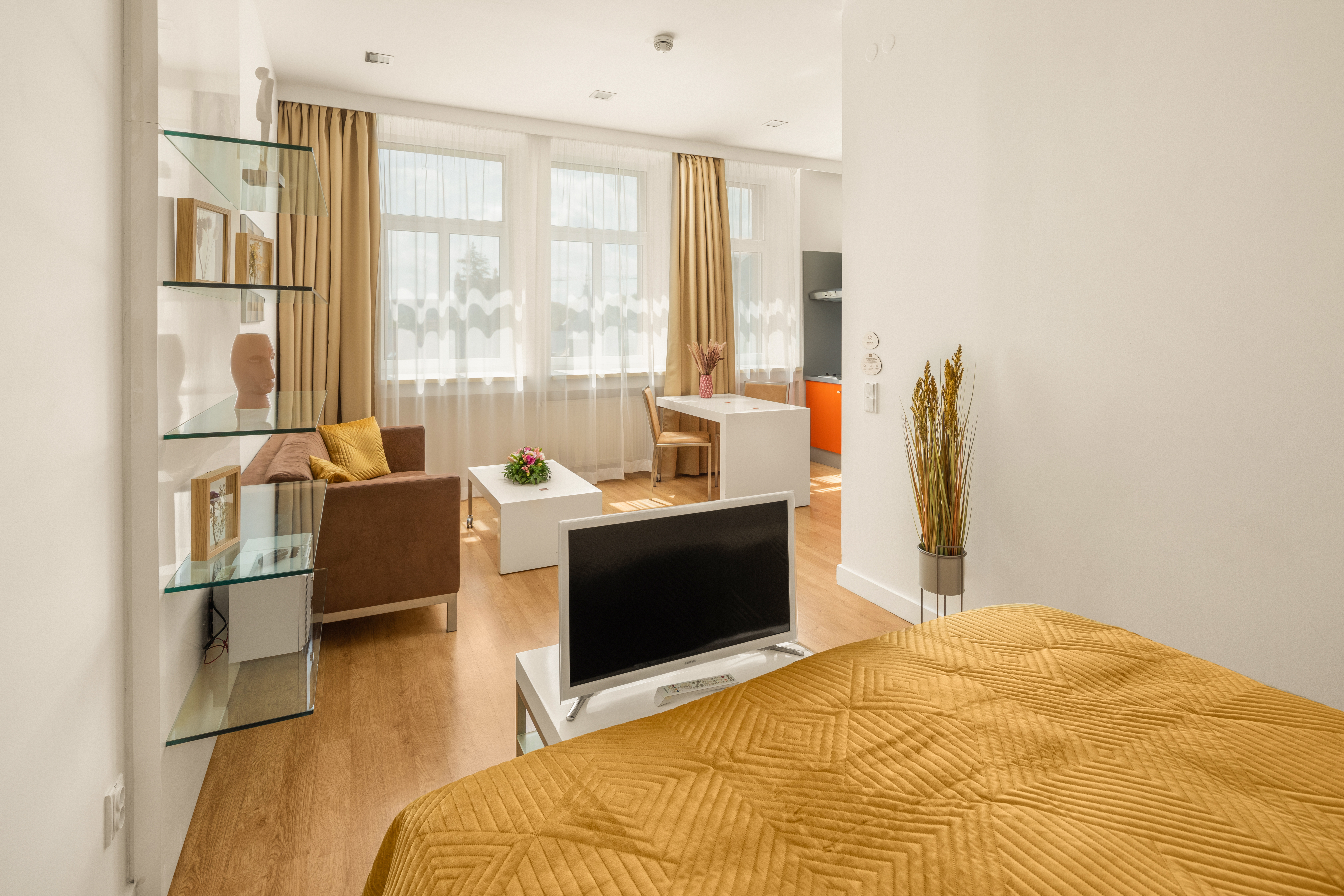 Studio One Bedroom with Kitchenette