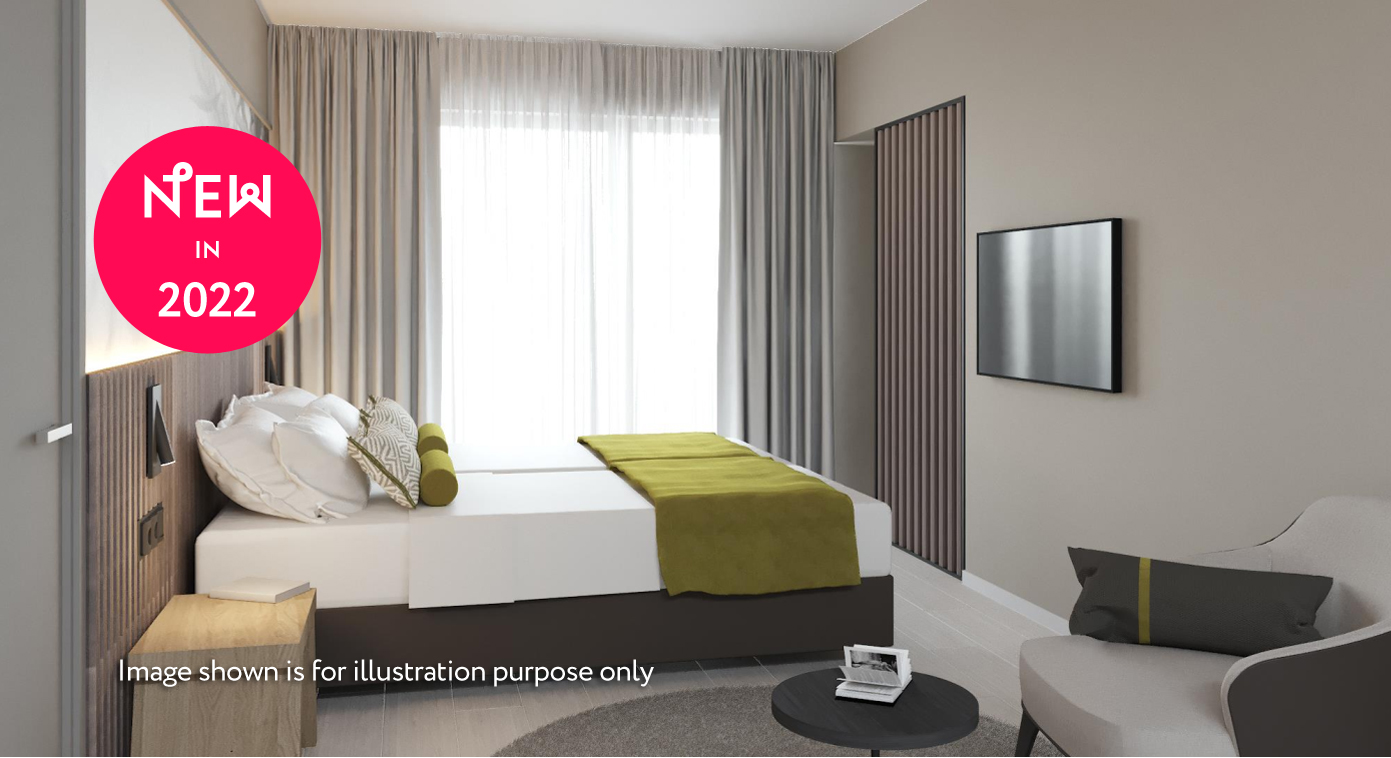 Double Single Classic with Balcony