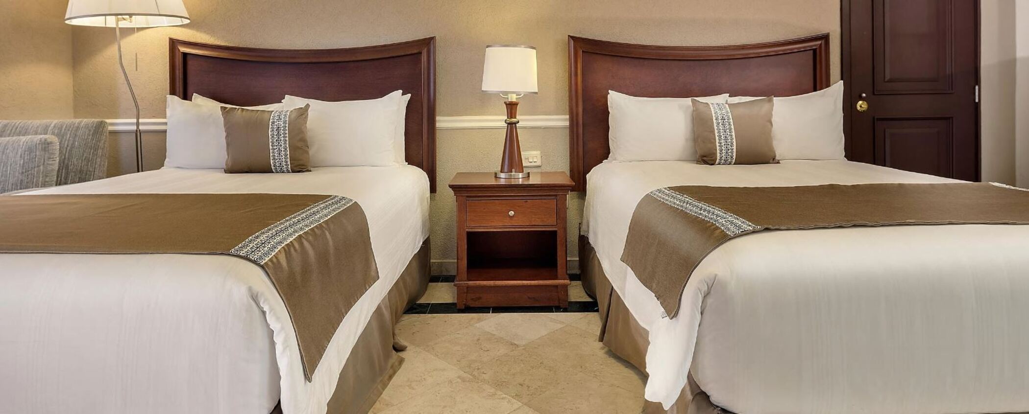 Double Two Double Beds