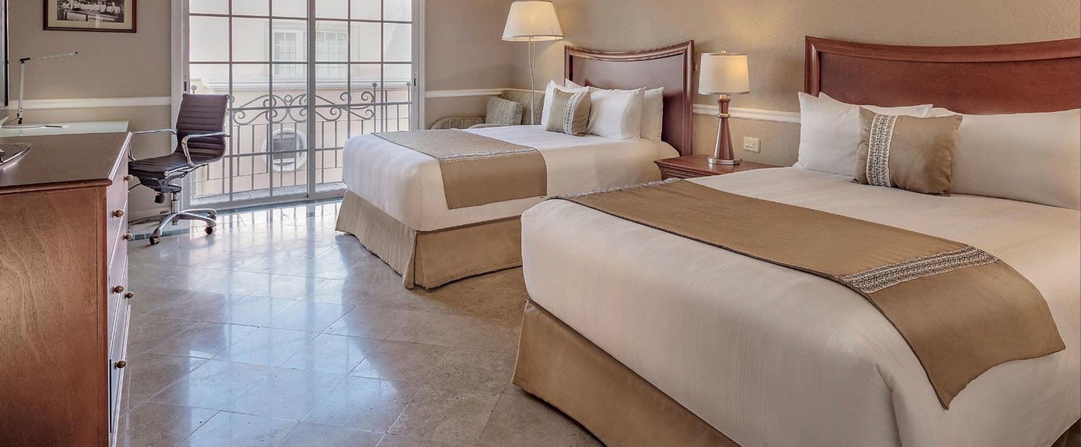 Double Deluxe Two Double Beds