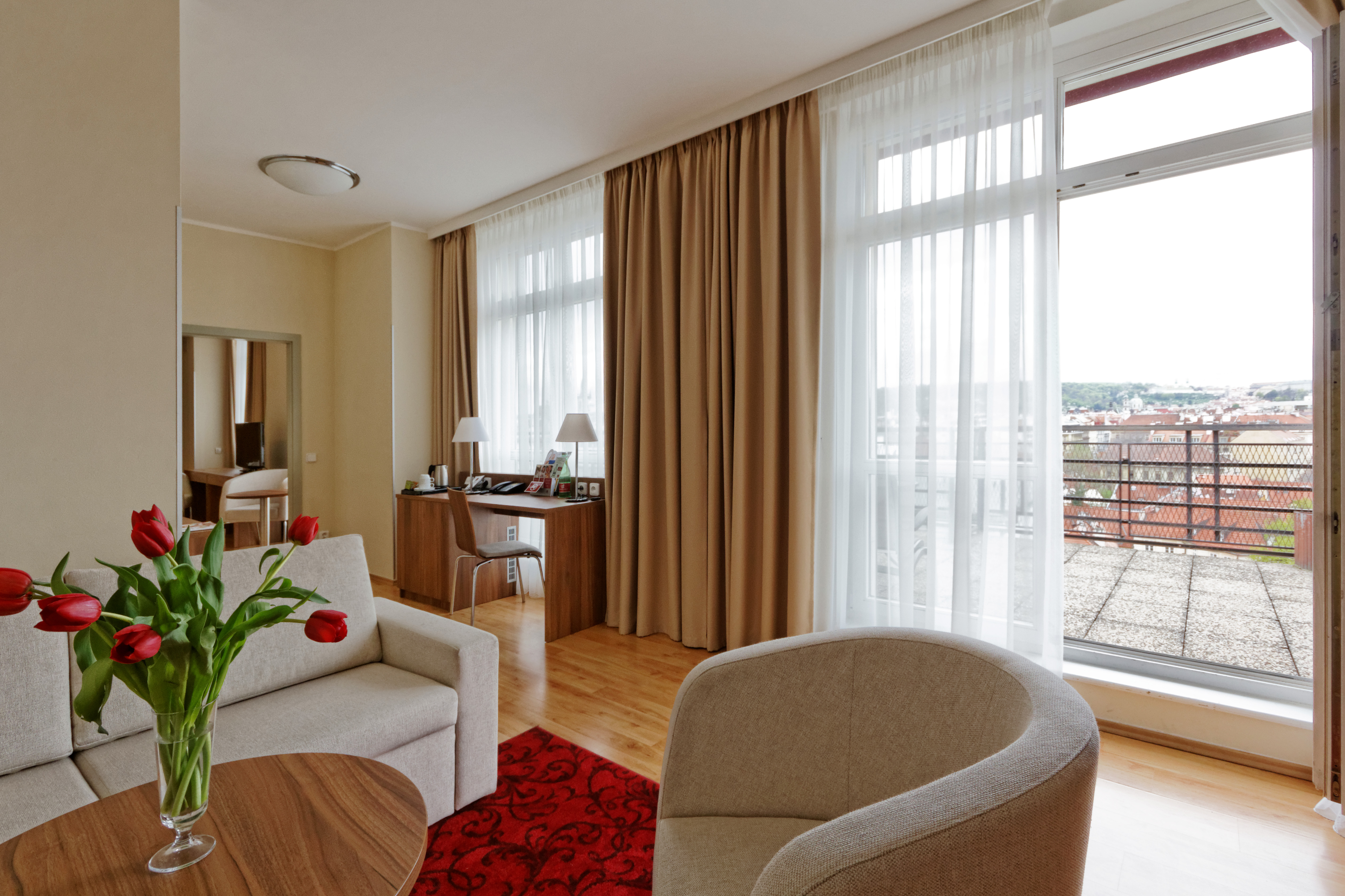 Suite One Bedroom with Terrace