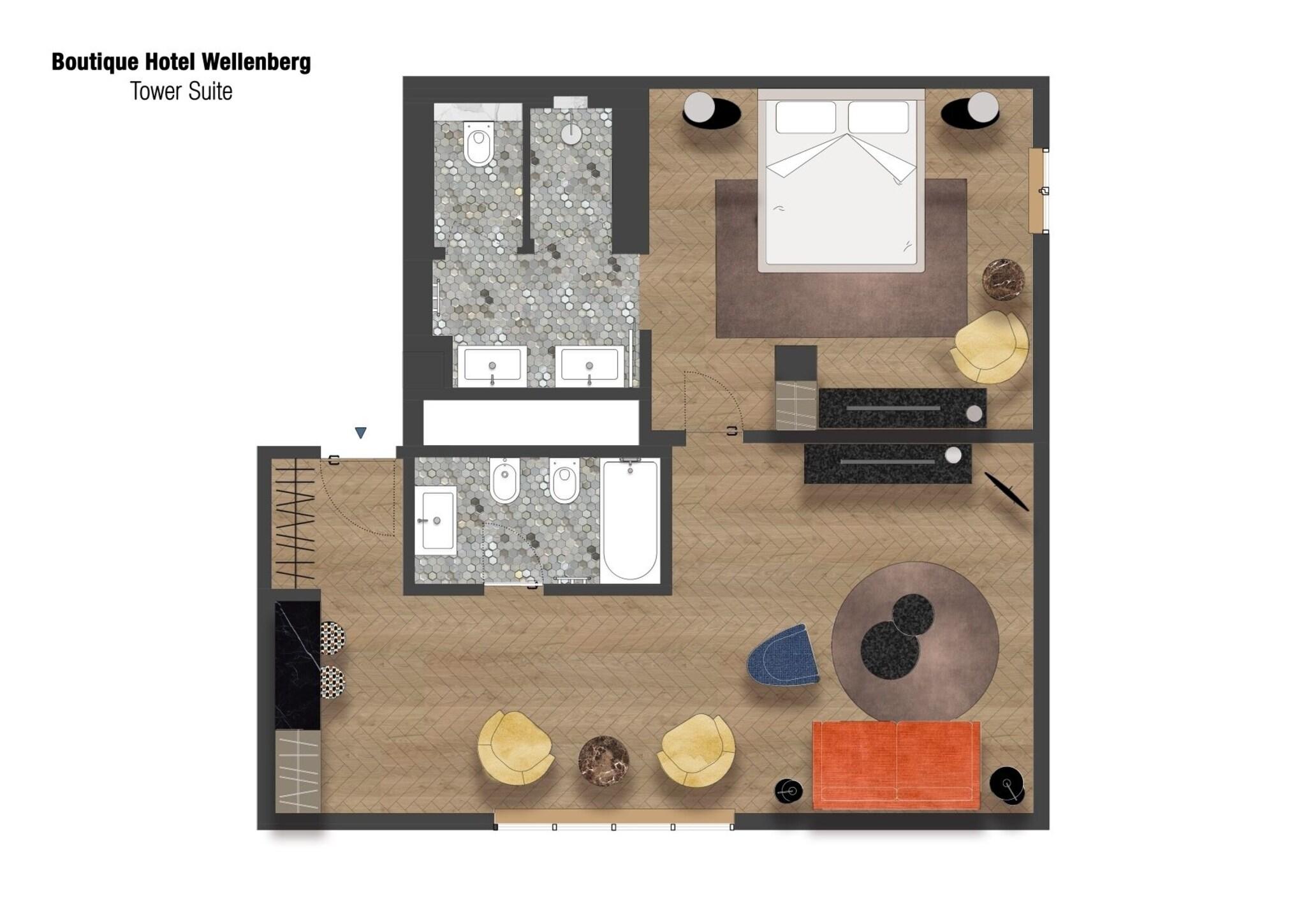 Suite King Size Bed