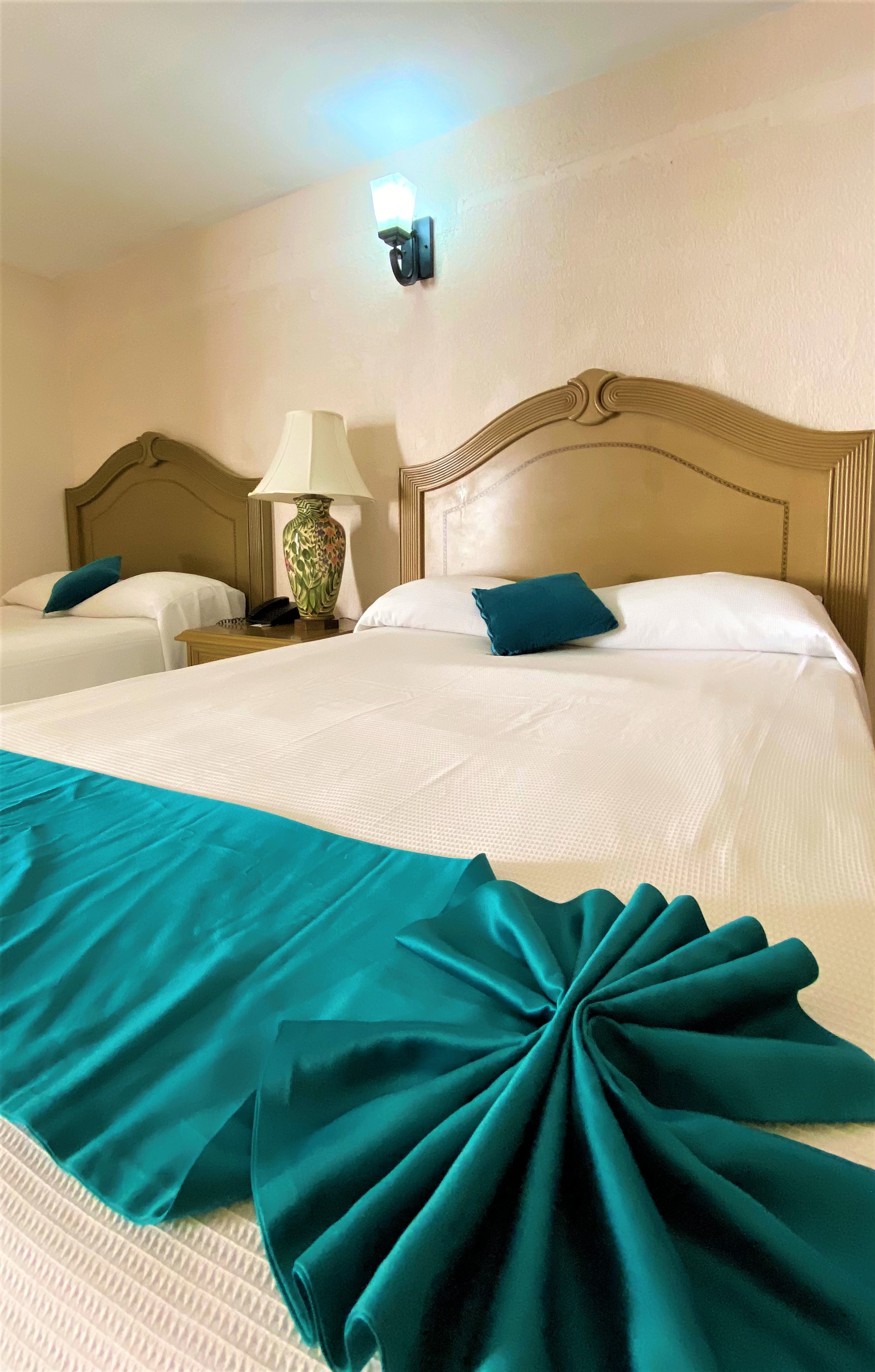 Double Two Double Beds