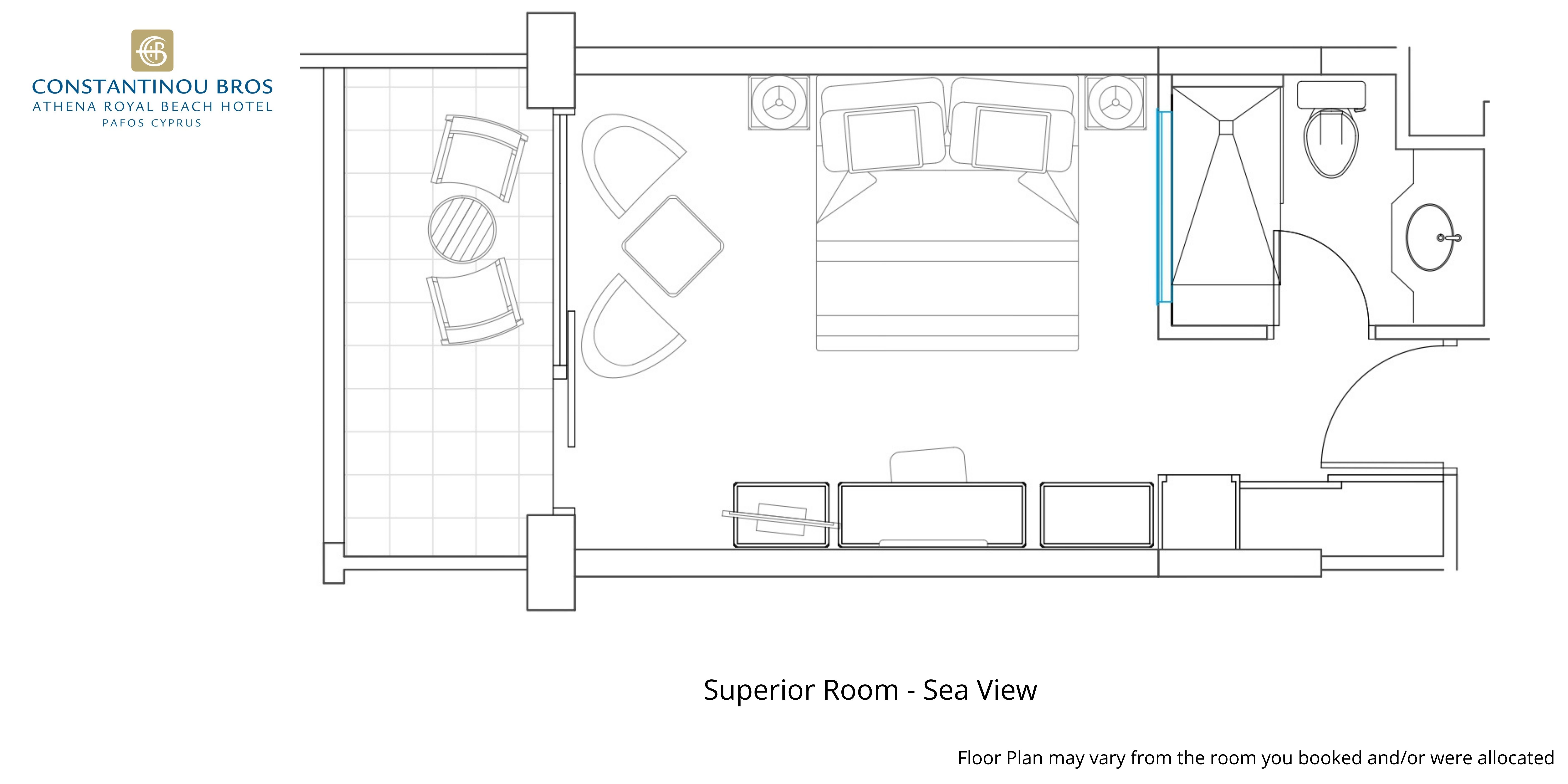 Double or Twin Superior Sea View