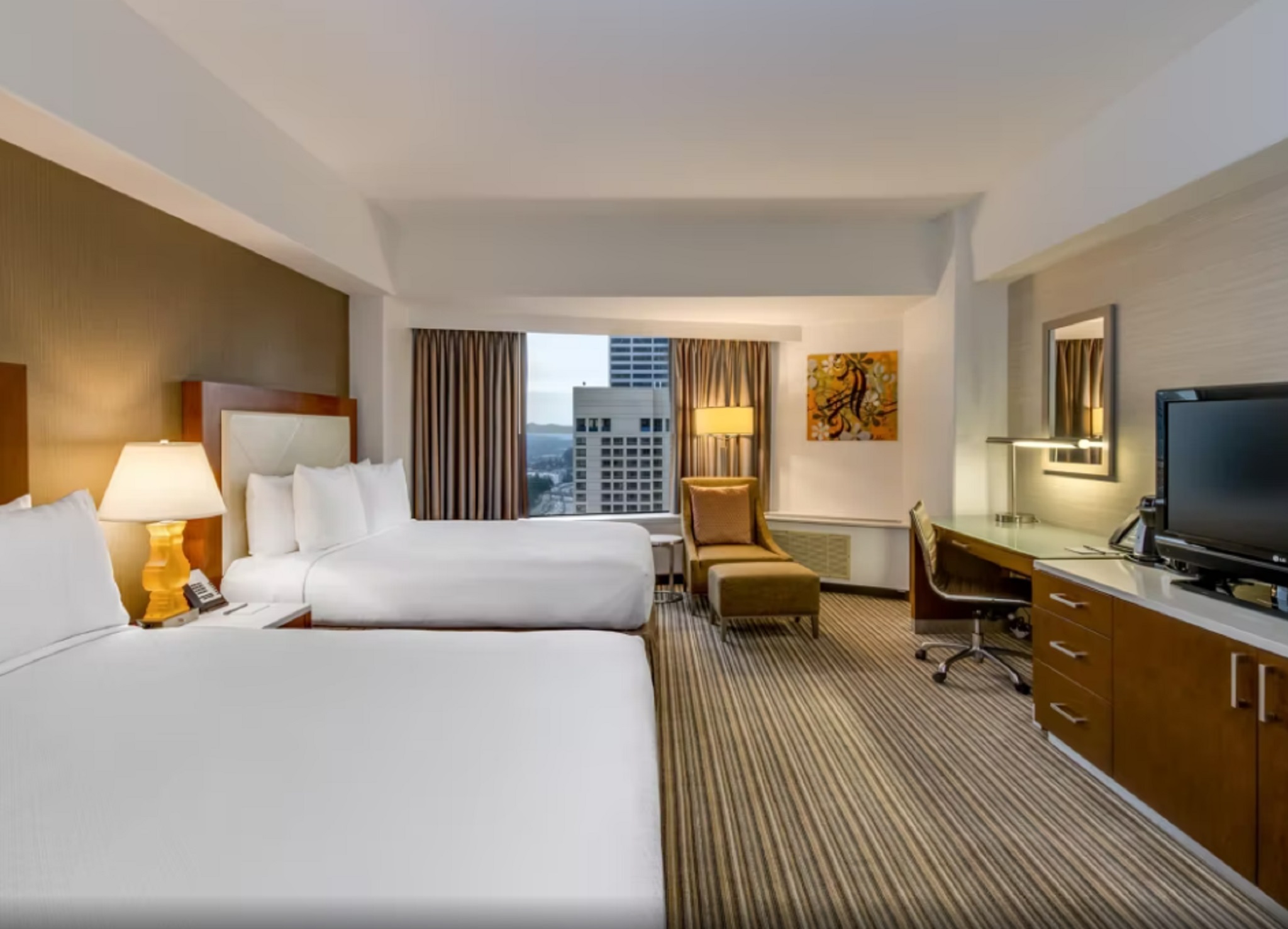 Double Two Queen Beds