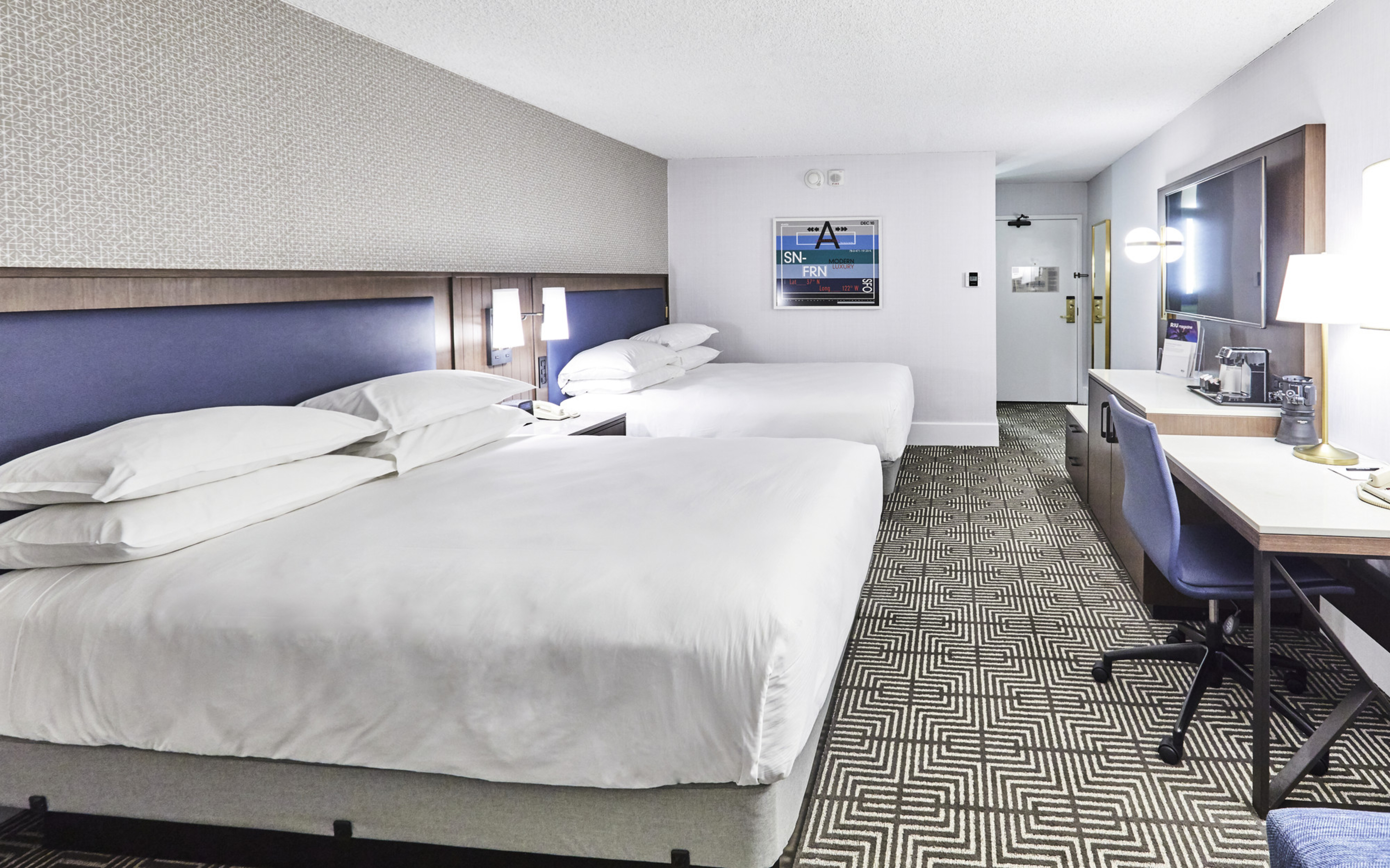 Double Deluxe Two Queen Beds