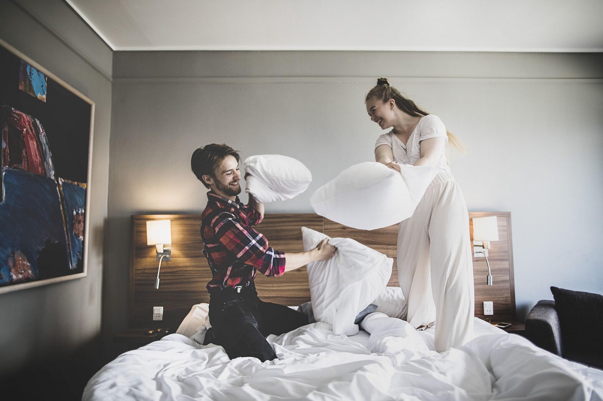 Double City View Queen Bed