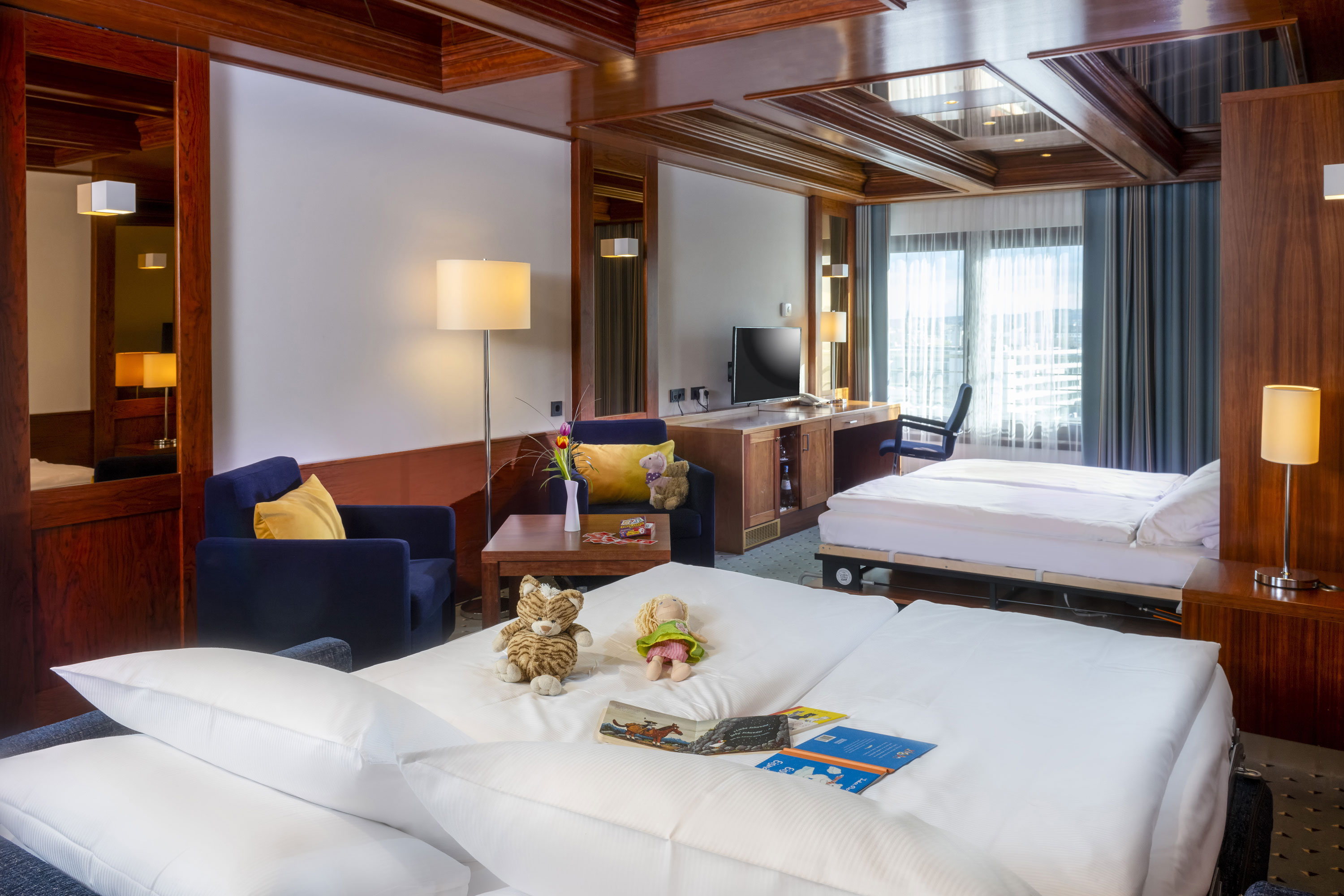 Family Room Two Bedrooms One Bathroom