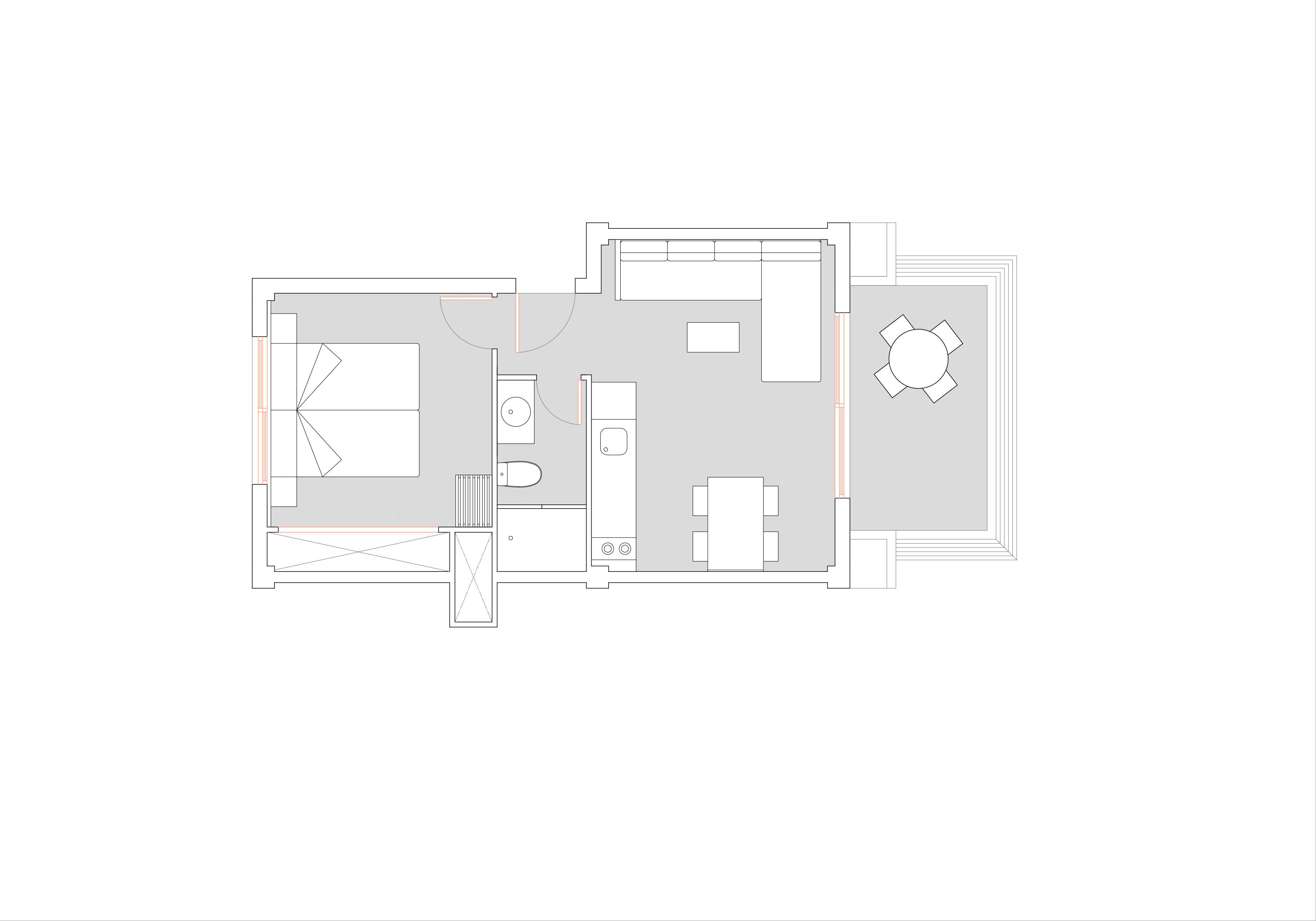 Apartment with Balcony