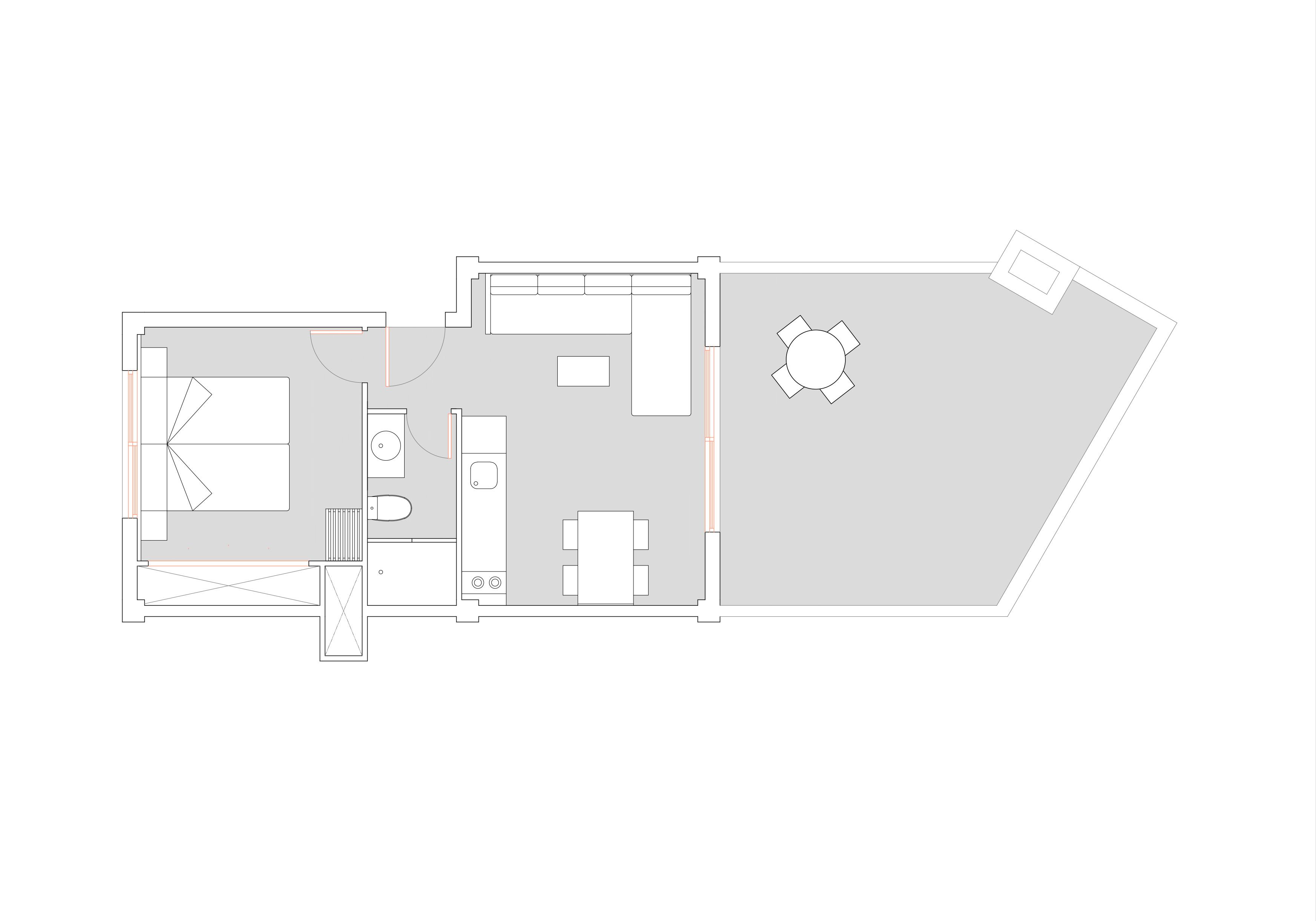 Apartment with Terrace